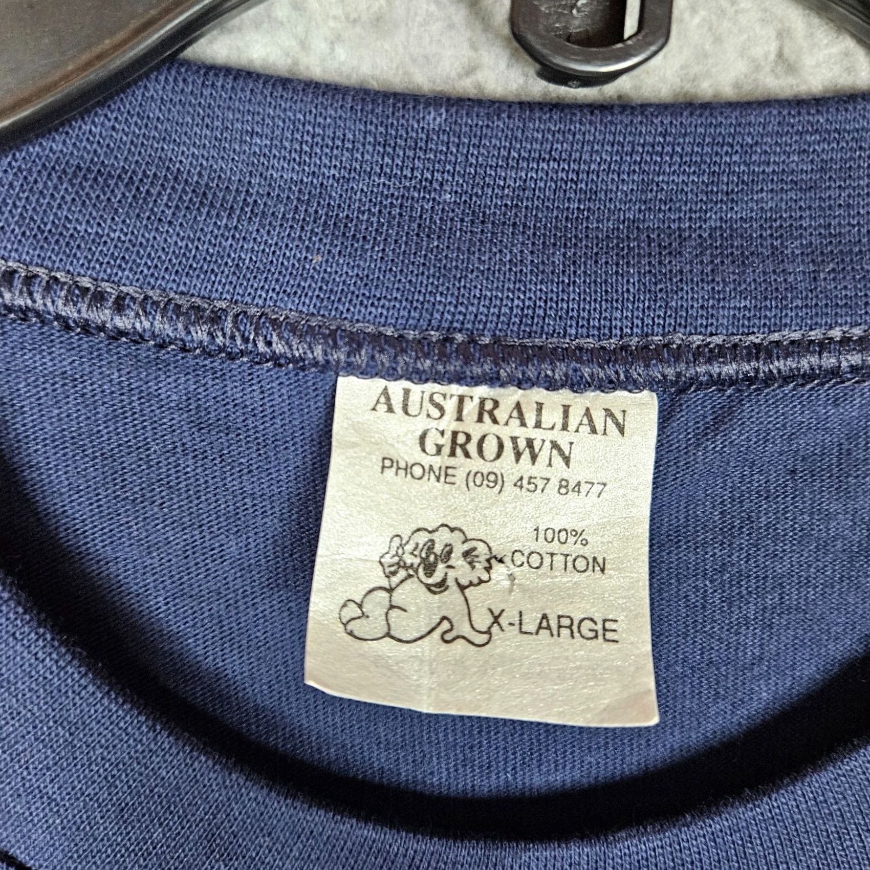 Vintage VINTAGE Australian Grown Unisex Adult 2000 Sydney Olympics Graphic Tee XL Blue T-Shirt Sports Mens Womens Boys Girls Size US XL / EU 56 / 4 - 5 Thumbnail