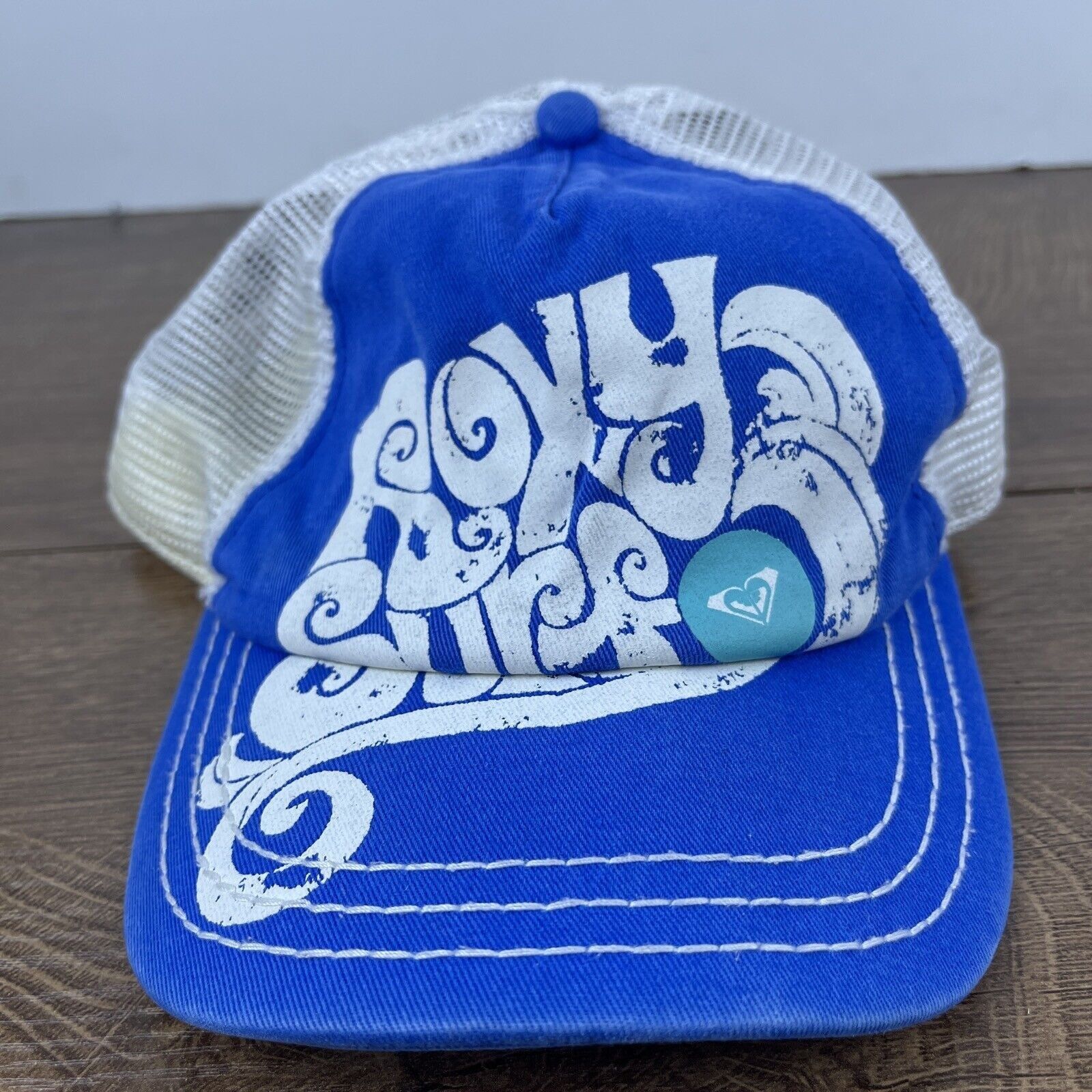 Other Roxy Surf Hat Blue Adjustable Hat Adult Size Roxy Hat Blue C Size ONE SIZE - 3 Thumbnail