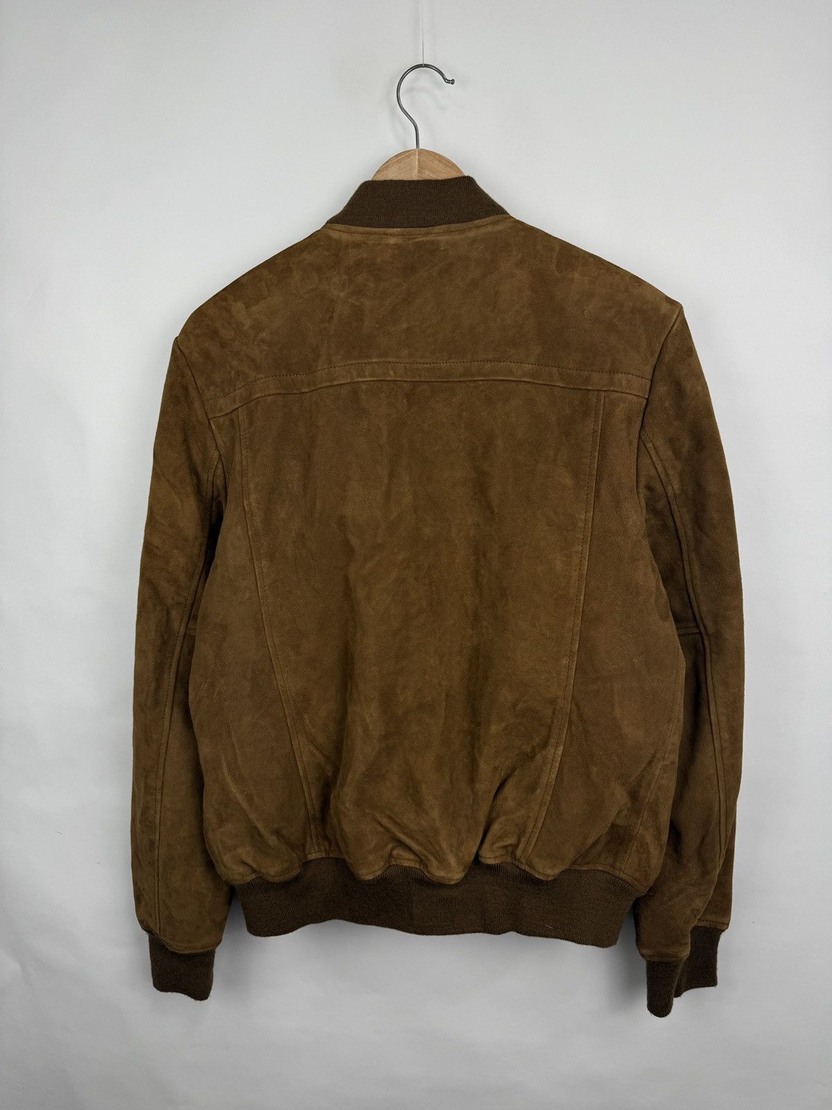 Schott 🇺🇸 NEW❗️Schott NYC Suede Leather Bomber Jacket Rust Rare Retro Size US M / EU 48-50 / 2 - 21 Thumbnail