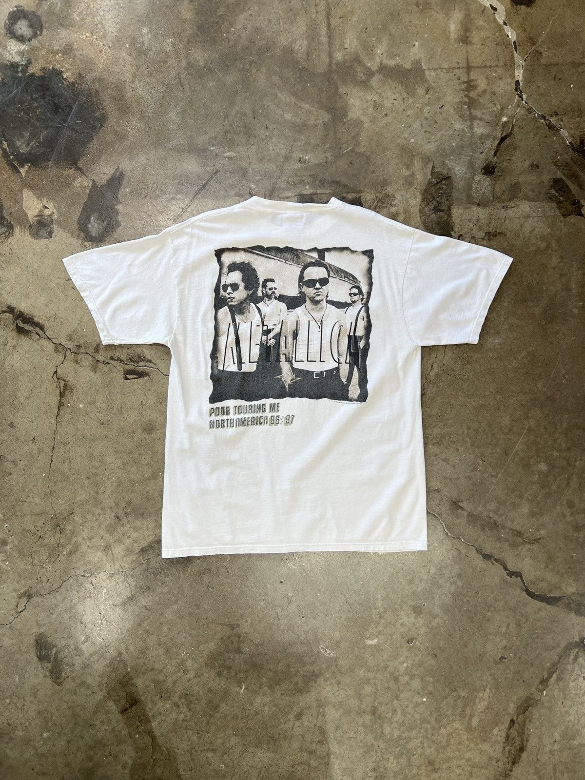 Band Tees Vintage 1996 97 Metallica Poor Touring Tour Band Tee XL Size US XL / EU 56 / 4 - 2 Thumbnail