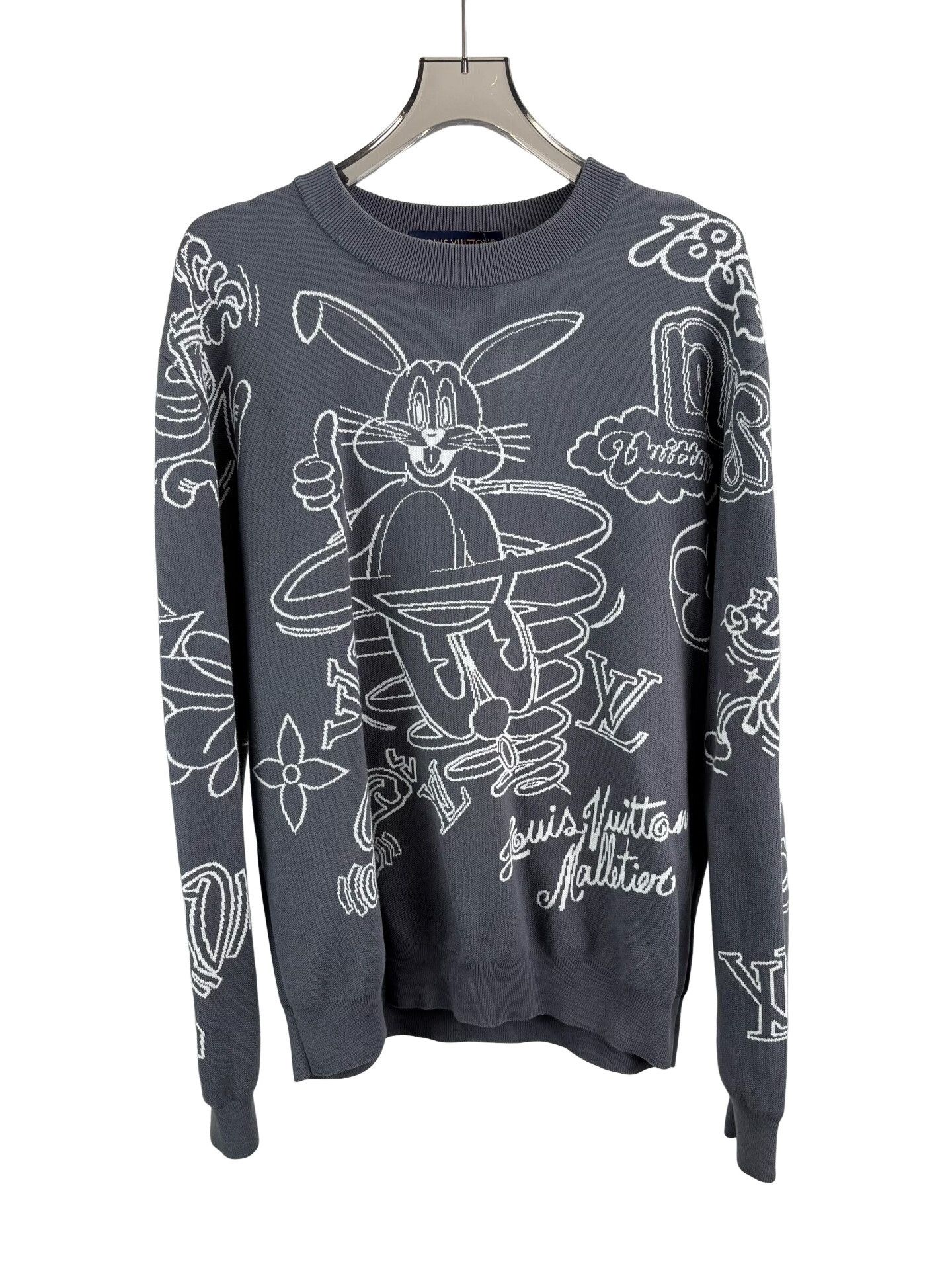 Louis Vuitton Louis Vuitton Bugs Bunny Graphic Knit Sweater XL Size US XL / EU 56 / 4 - 1 Thumbnail