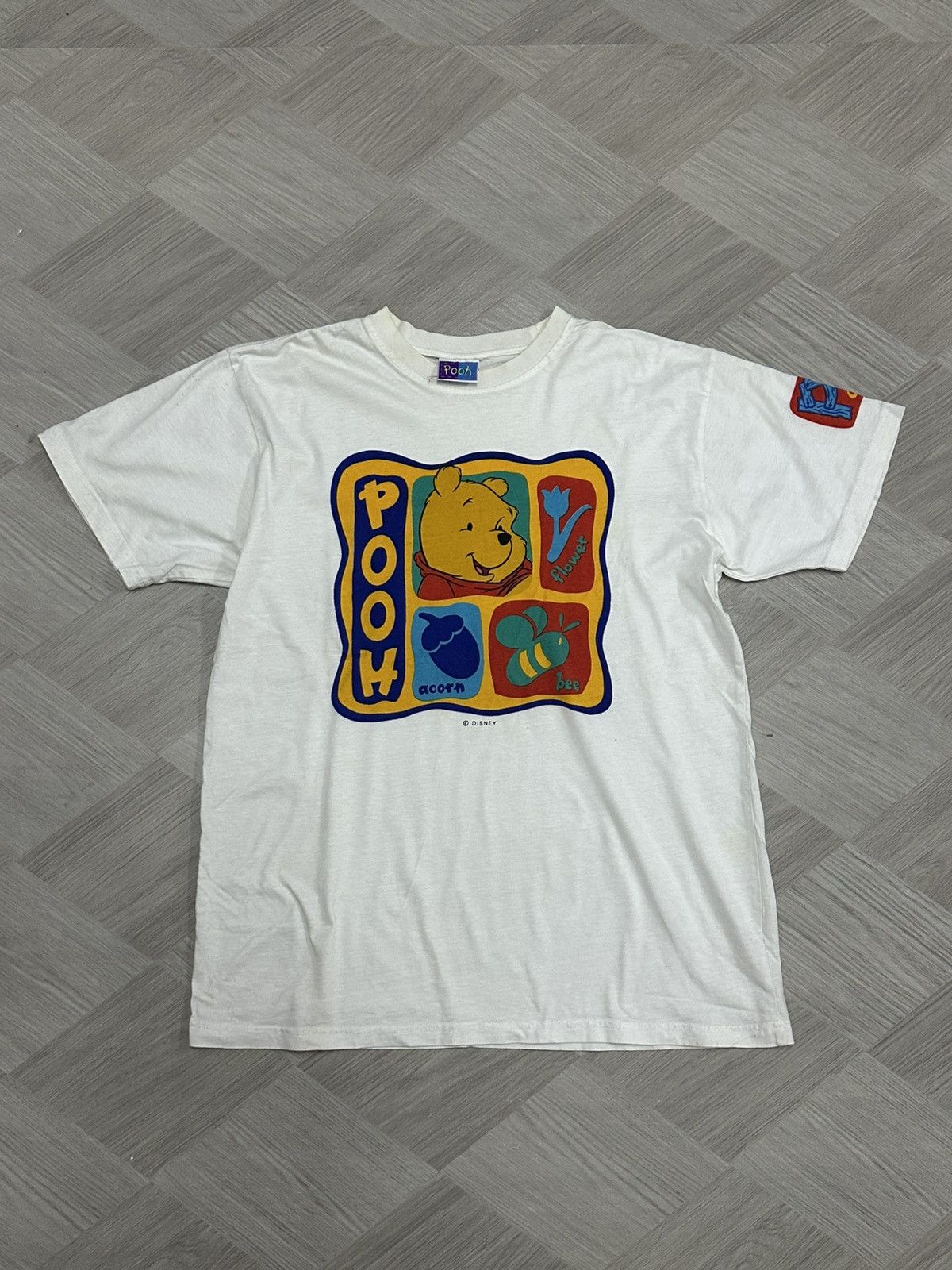 Disney Vintage Winnie The Pooh Cartoon Disney Japan Tee Size US M / EU 48-50 / 2 - 9 Thumbnail