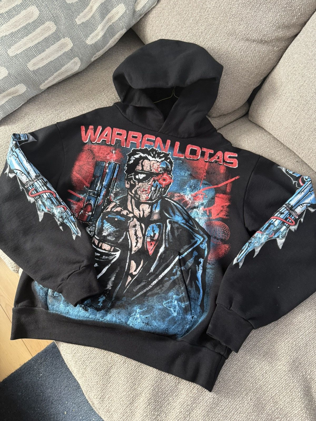美品 | Warren Lotas | LA店頭限定品 | パーカー | レア物 2025年最新】Warren Lotas 柄・デザイン：プリント(ロゴなど