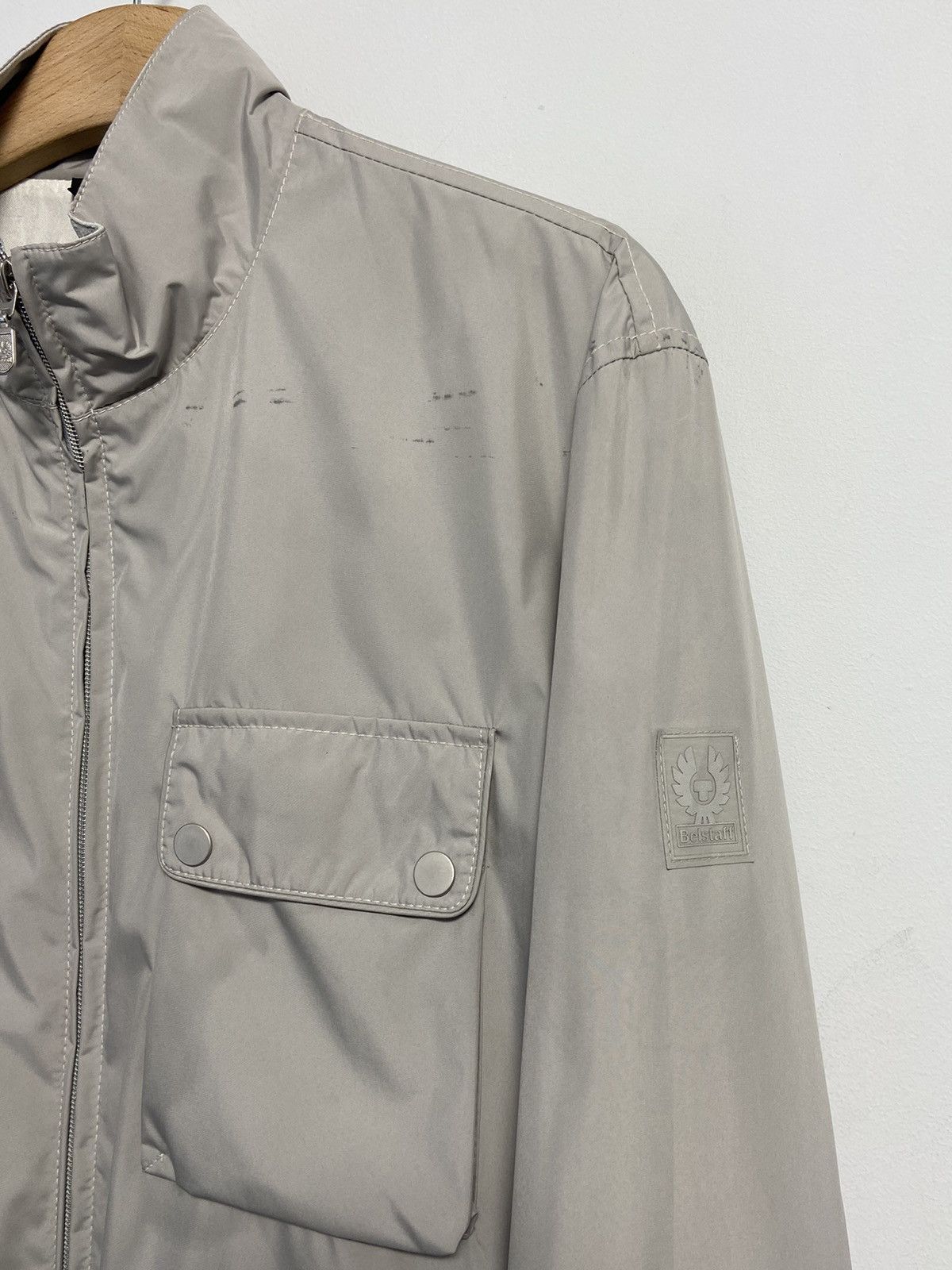 Belstaff Belstaff Silver Label Nylon Light Jacket Vintage y2k metal Size US L / EU 52-54 / 3 - 4 Thumbnail