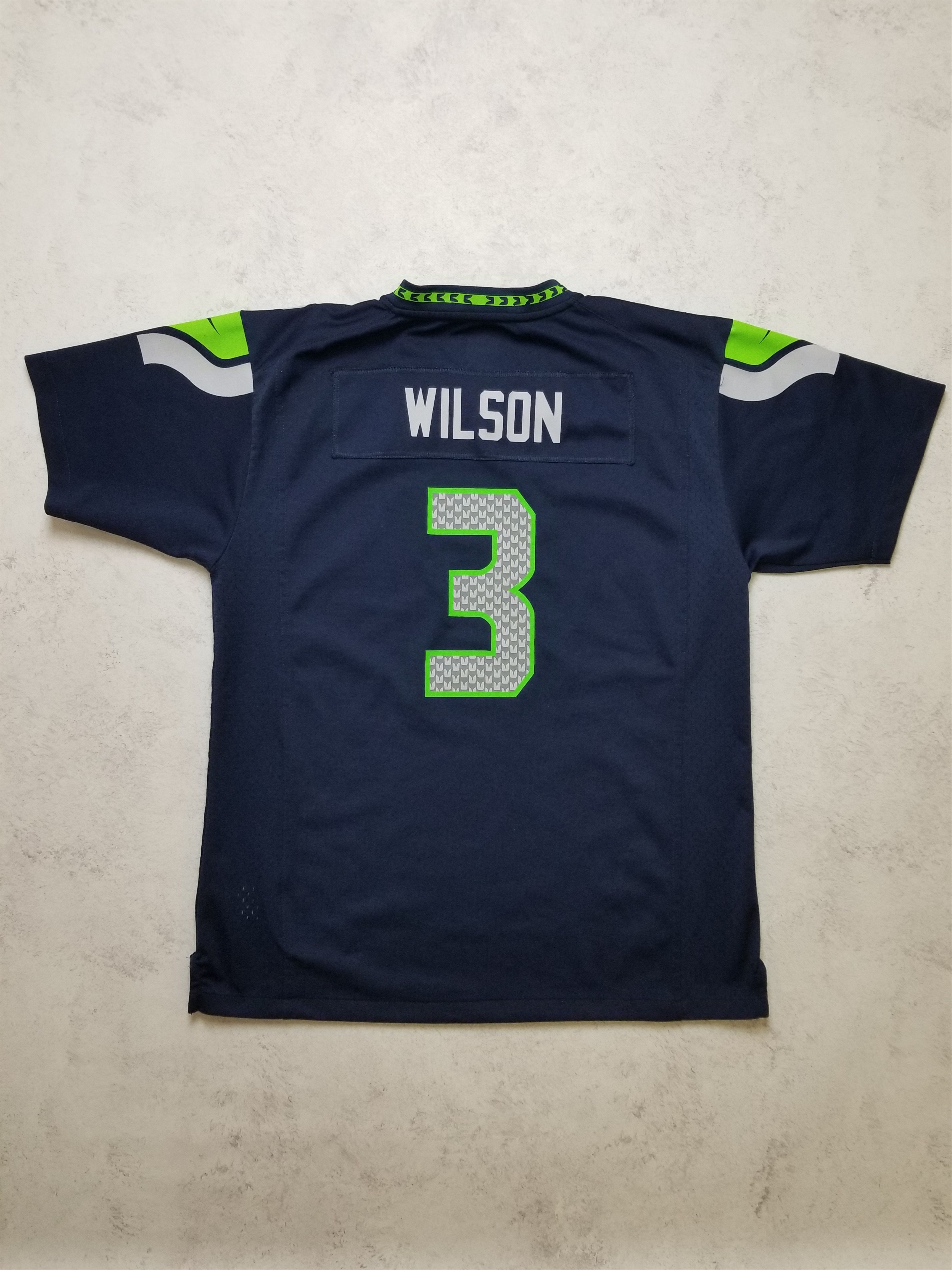 Nike Nike Russell Wilson Seattle Seahawks Jersey Youth XL Men's S Size US S / EU 44-46 / 1 - 3 Thumbnail