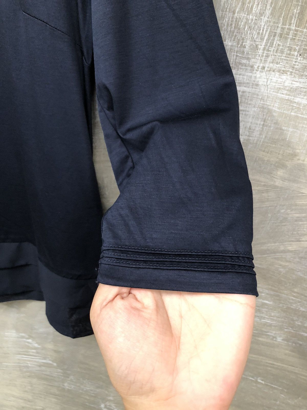 Courreges × Designer × Vintage Courreges Blouse Navy Size XS / US 0-2 / IT 36-38 - 6 Thumbnail