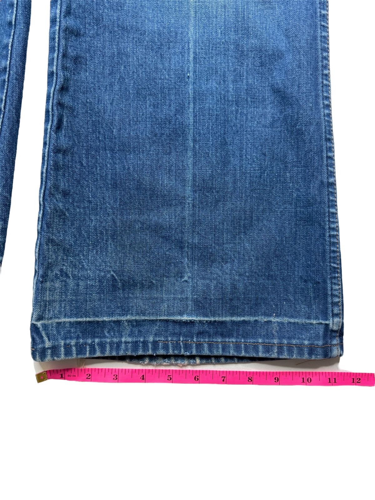 Vintage Vintage 1970’s Women’s Wrangler WFL - 101 Bell Bottom Jeans Size 28" / US 6 / IT 42 - 5 Thumbnail