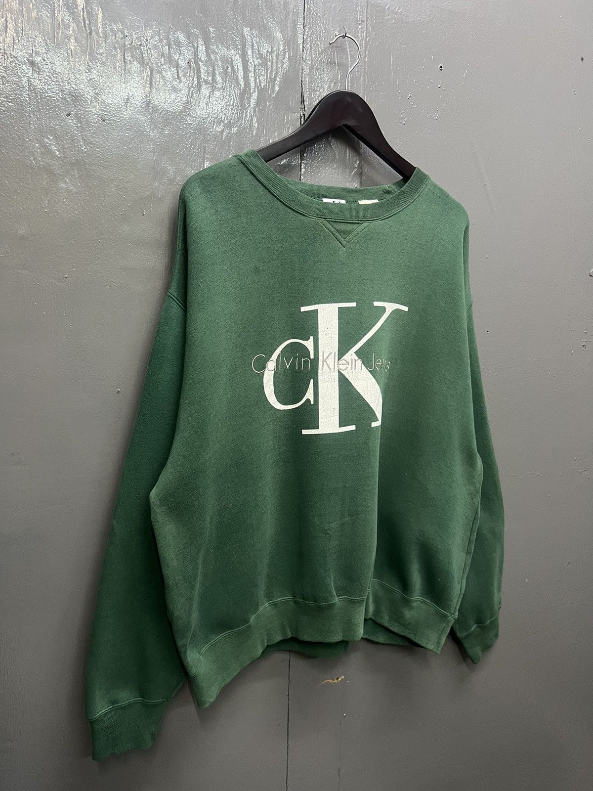 Calvin Klein Vintage Calvin Klein Jeans Crewneck Sweathsirt Size US XXL / EU 58 / 5 - 2 Thumbnail