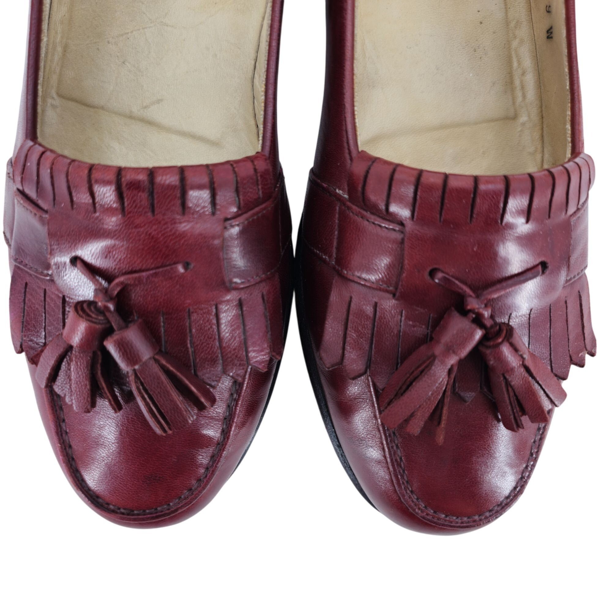 Bragano Vintage Bragano Cole Haan Burgundy Leather Dress Shoes Men 9 Size US 9 / EU 42 - 2 Thumbnail