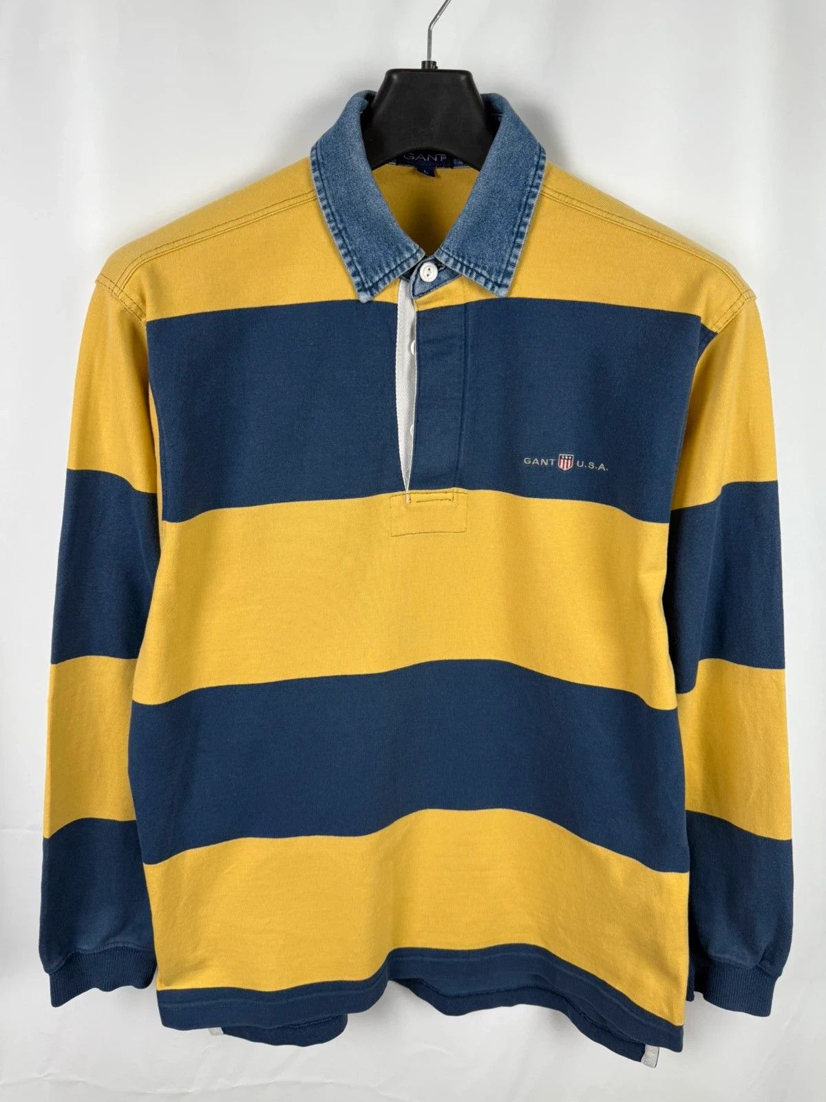 Gant USA Vintage Rugby Longsleeve Collared size L