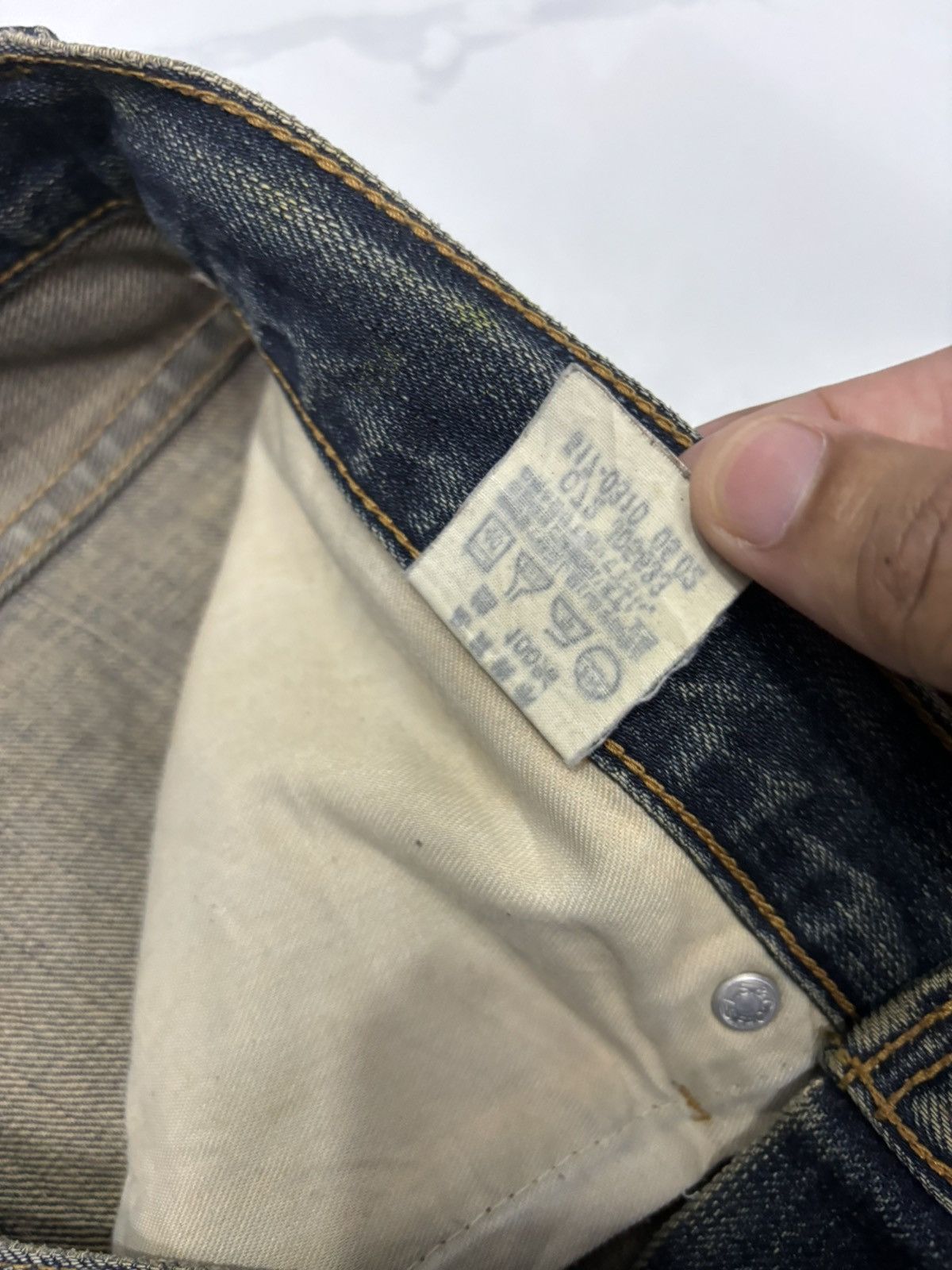 If Six Was Nine × Levi's 🔥VTG LEVIS 517 FLARE RUSTY DISTRESSED DENIM FLARED JEANS Size US 32 / EU 48 - 13 Thumbnail