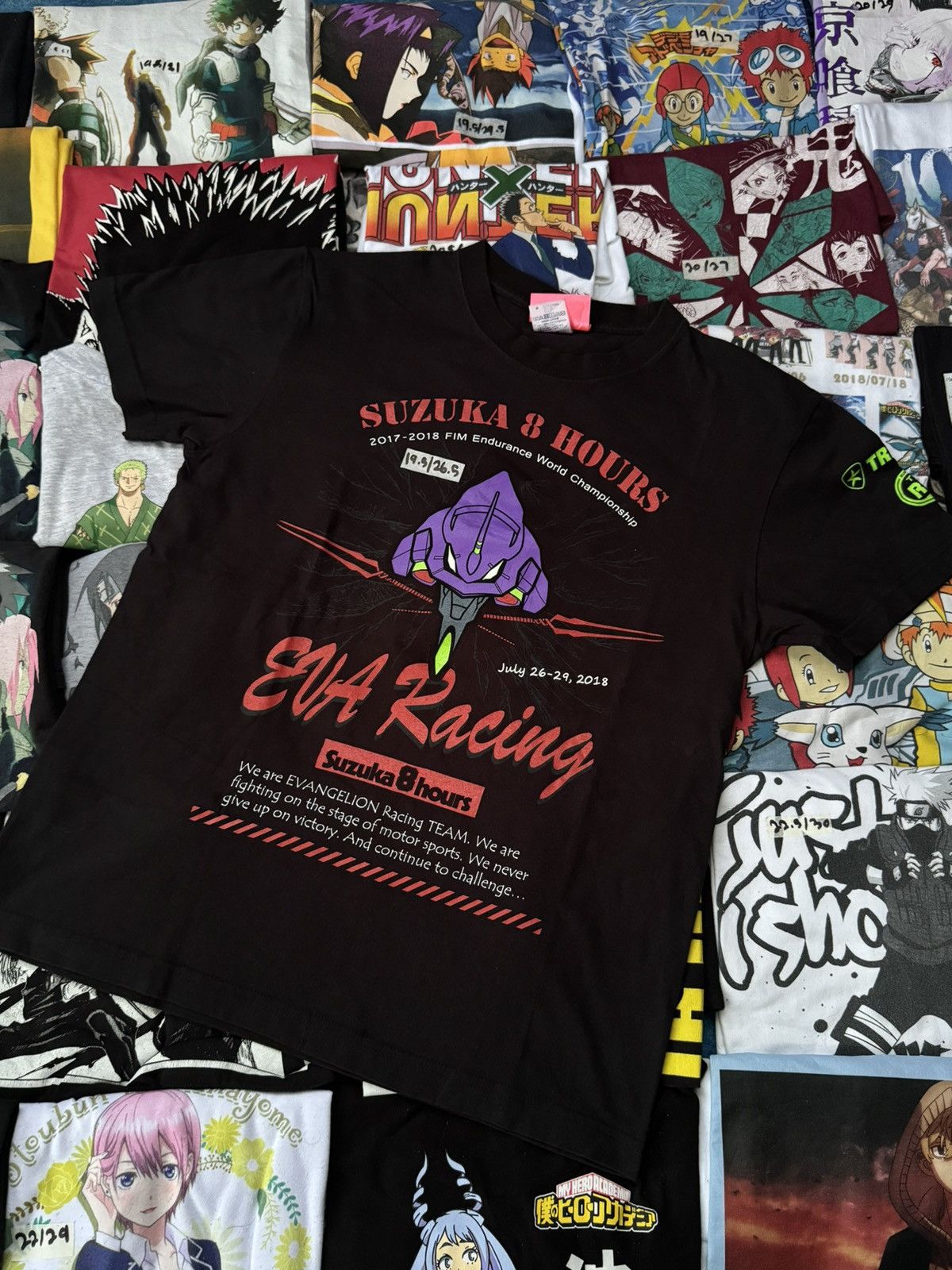 Anime × Japanese Brand × Vintage Anime evangelion eva racing 01 Size US M / EU 48-50 / 2 - 1 Thumbnail