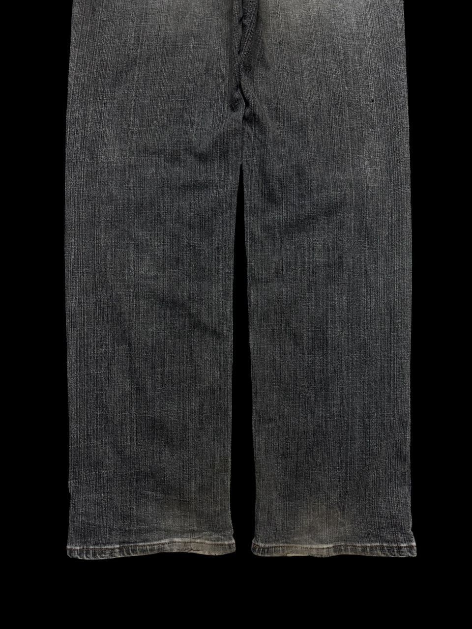 Wrangler Vintage 90s Archive Wrangler Mudwash Distressed Ripped Jean Size US 31 - 20 Thumbnail