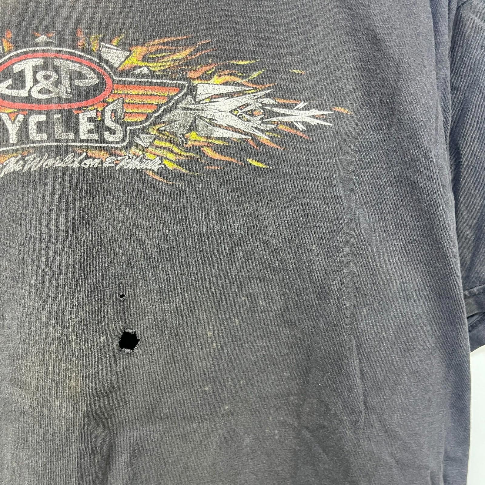 Harley Davidson Vintage Harley Bike Week Eagle Flames T-Shirt XL Size US XL / EU 56 / 4 - 8 Thumbnail
