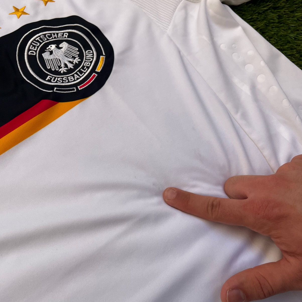 Adidas Germany Euro 2008 Home Jersey Adidas Vintage Football Shirt Size US XL / EU 56 / 4 - 12 Thumbnail
