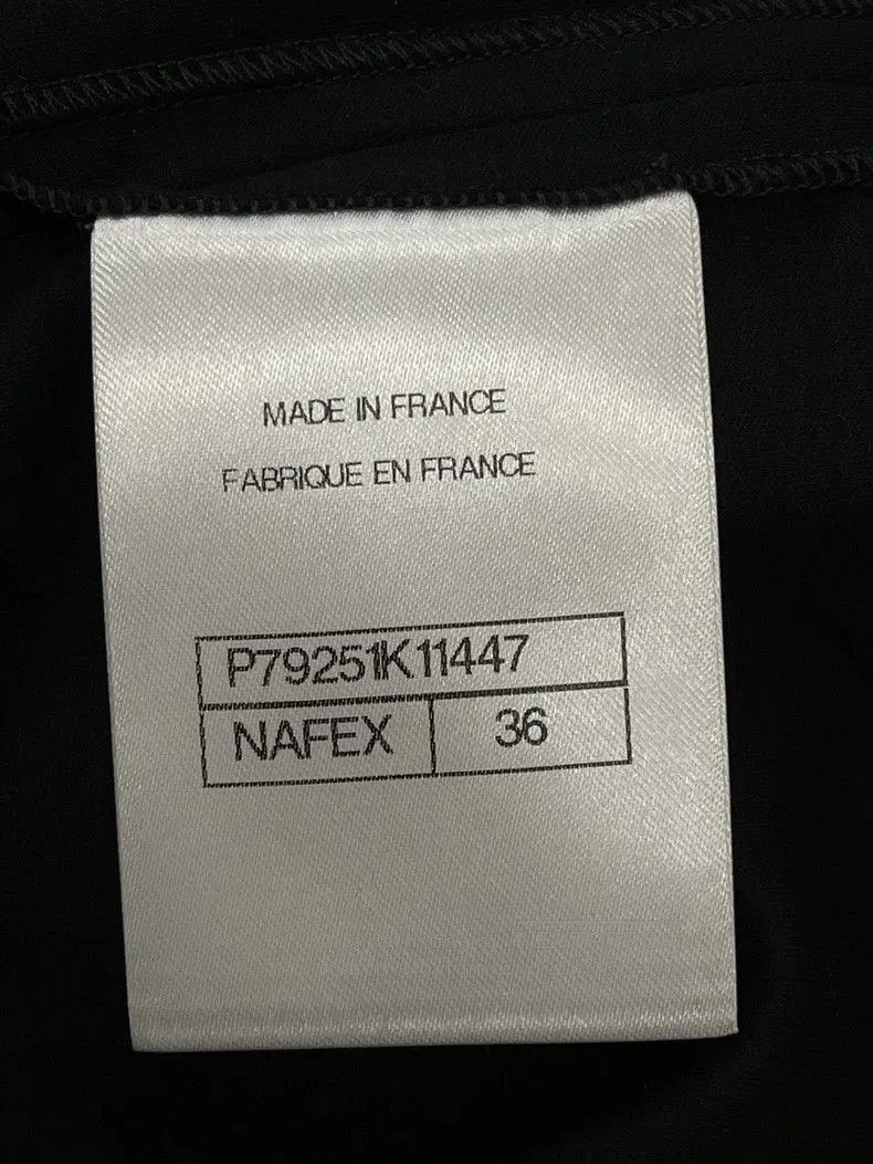 Chanel Chanel 25p Black White Collar Short Sleeve. Size US S / EU 44-46 / 1 - 5 Thumbnail