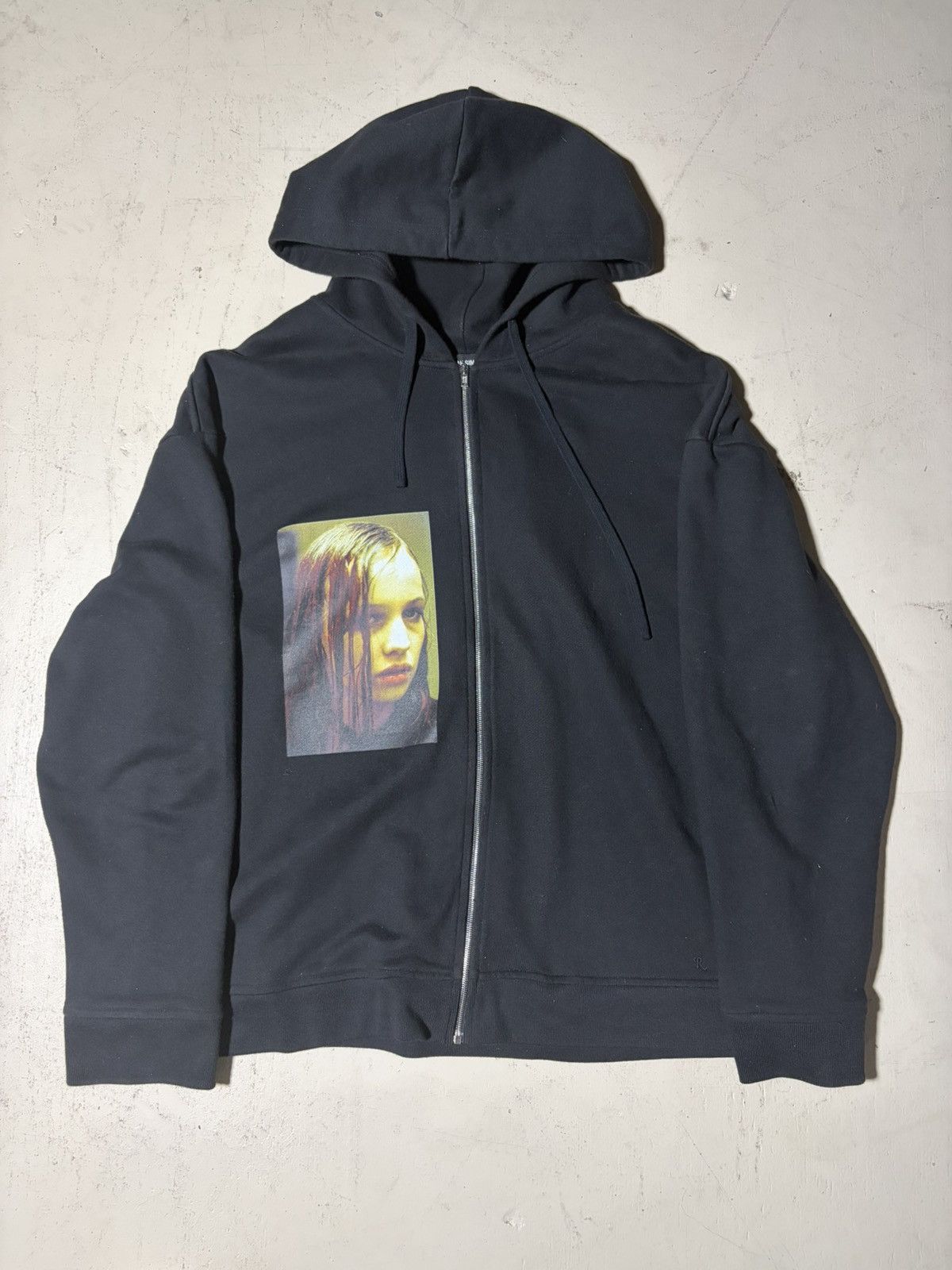 トップス RAF SIMONS Christiane F. Wet Hair Hoodie Raf Simons Christiane F Wet Hair Zip Hoodie | Grailed