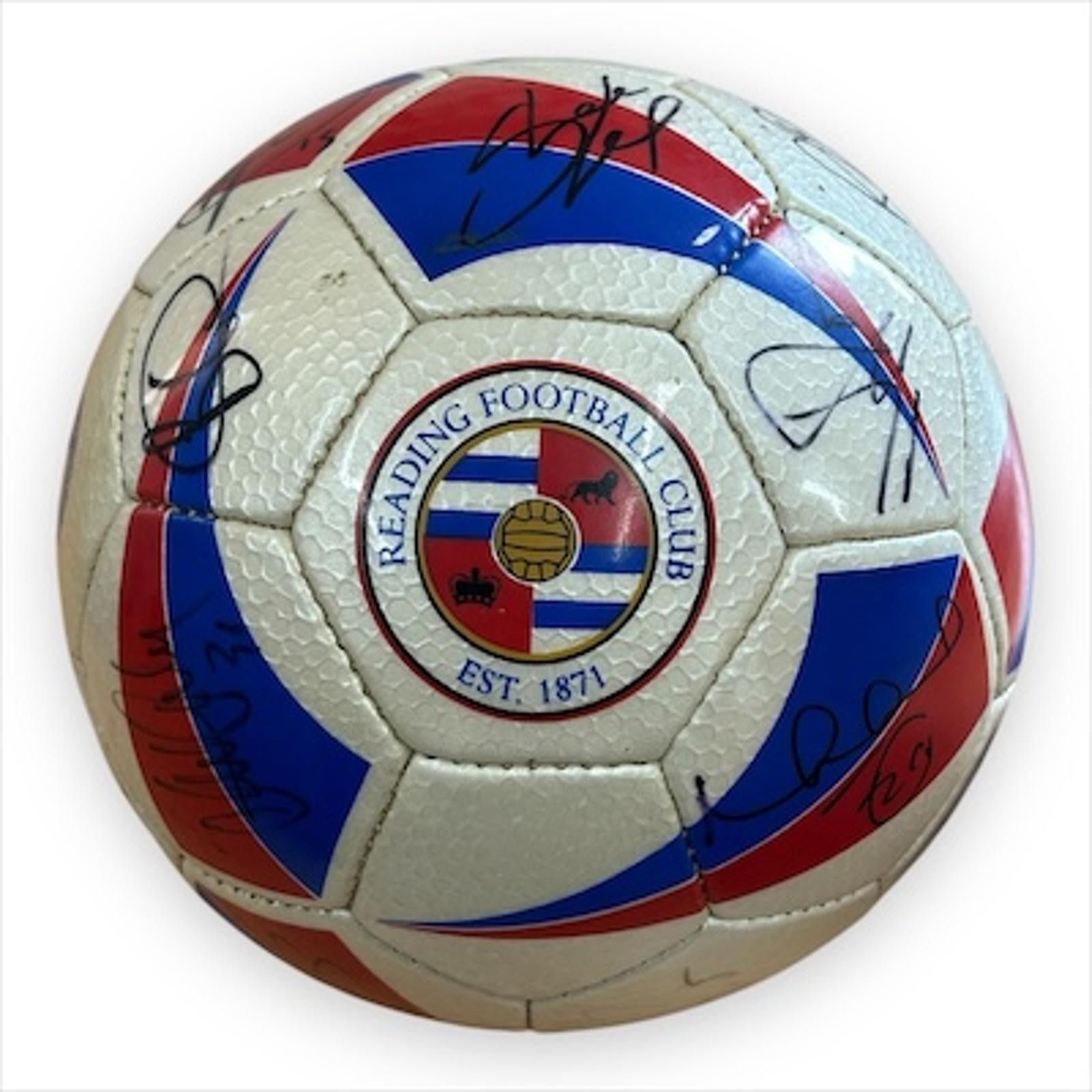 Designer Reading FC 2007 Squad Signed Official HYPRO Match ball (F25) Size ONE SIZE - 2 Thumbnail