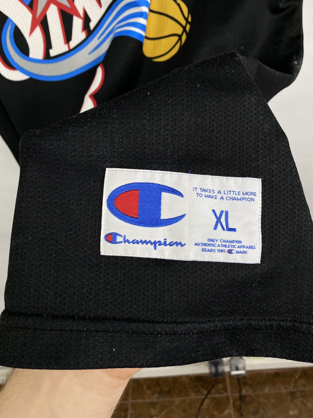 Champion Vintage Champion Philadelphia Sixers Allen Iverson #3 Jersey Size US XL / EU 56 / 4 - 7 Thumbnail