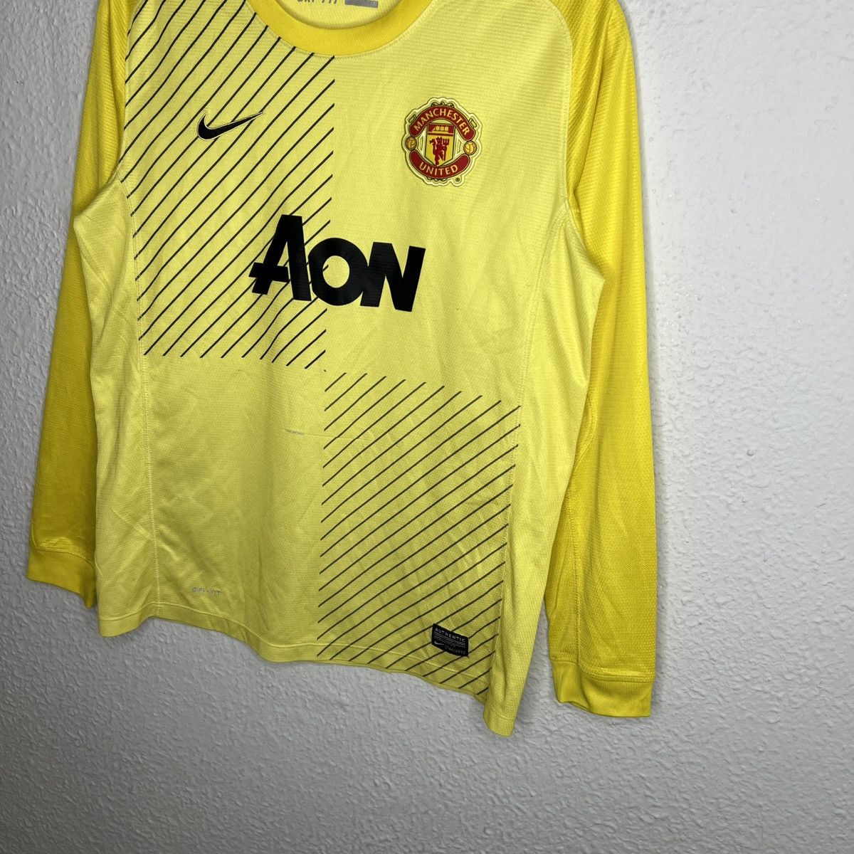 Nike × Vintage Nike Manchester United Longsleeve jersey S Size US S / EU 44-46 / 1 - 3 Thumbnail