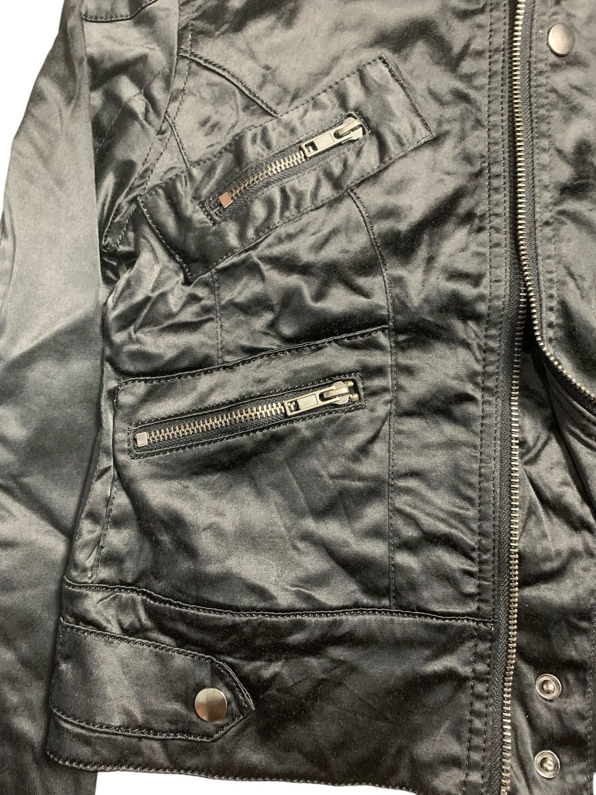 14th Addiction FLOWER CIRCLE MULTI ZIPPER AND POCKET JACKET IFSIX LGB STYLE Size US M / EU 48-50 / 2 - 4 Thumbnail