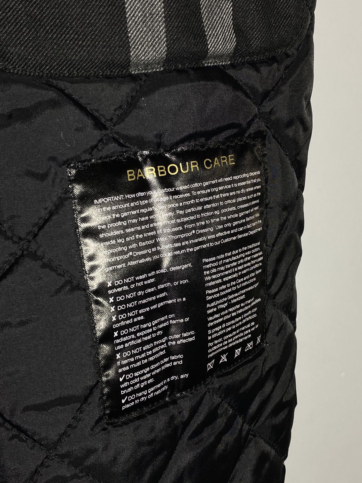 Barbour Barbour Strathyre Wax Jacket Men’s Black England Size US XL / EU 56 / 4 - 21 Thumbnail