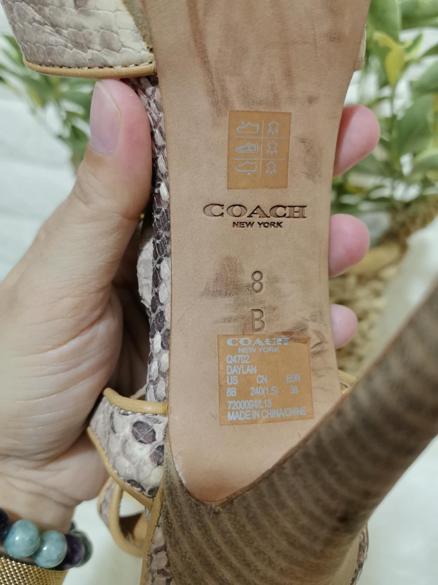 Coach ORIGINAL COACH SNAKESKIN PUMPS Size US 8 / IT 38 - 5 Thumbnail