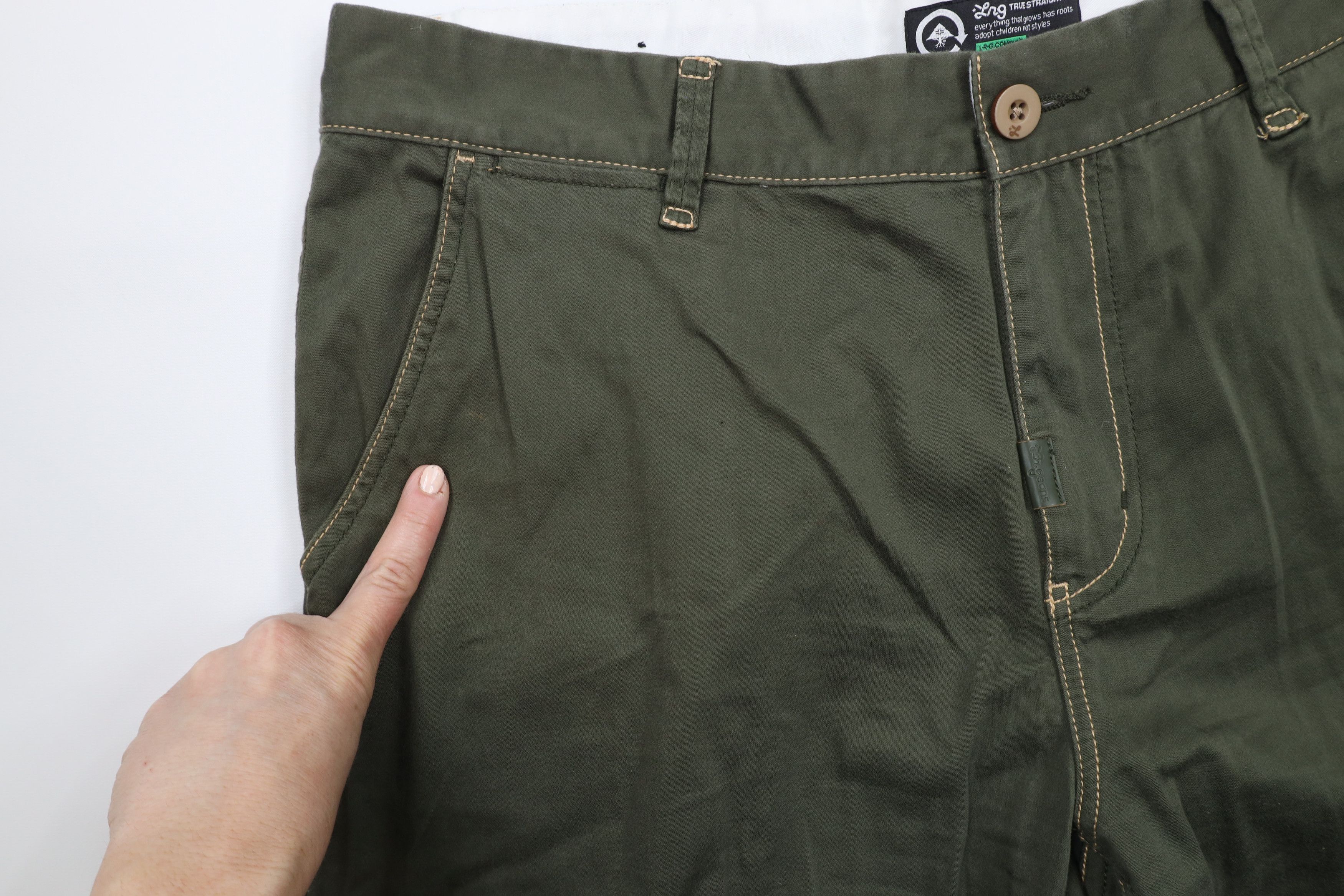 LRG × Vintage Vintage Y2K LRG Lifted Research Group Straight Leg Pants Size US 40 / EU 56 - 6 Thumbnail
