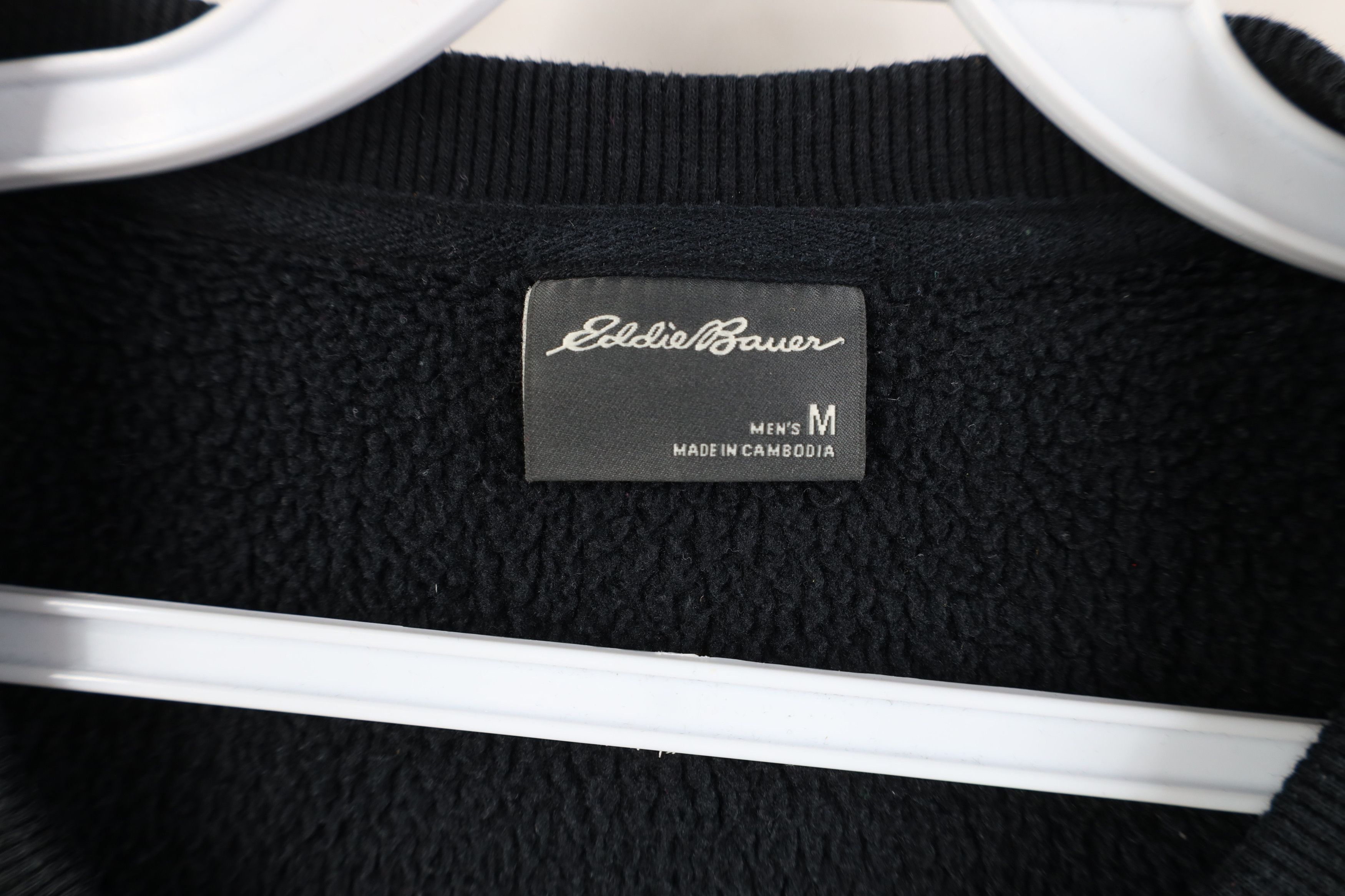 Eddie Bauer Vintage Y2K Eddie Bauer Blank Crewneck Sweatshirt Black Size US M / EU 48-50 / 2 - 5 Thumbnail