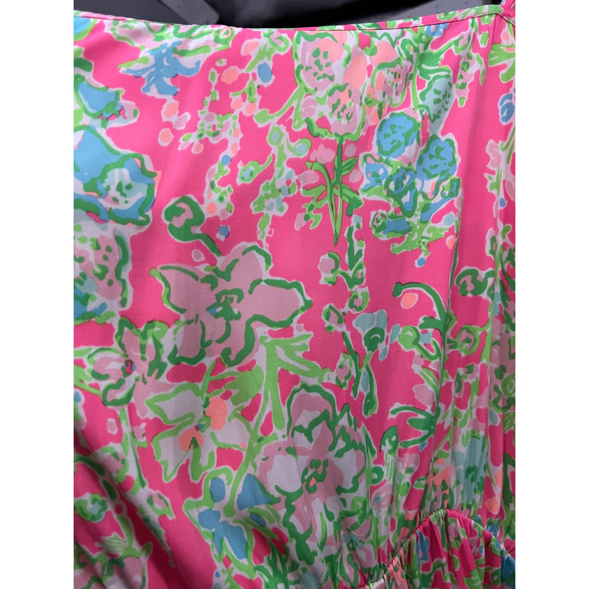 Lilly Pulitzer Lilly Pulitzer Womens Floral Pink Green Jumper Romper Small Size S / US 4 / IT 40 - 3 Thumbnail