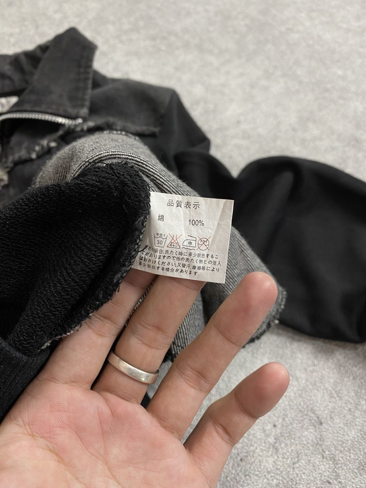 If Six Was Nine × Japanese Brand × Le Grande Bleu (L.G.B.) 2000s St Chris Poem Snowblack Boxy Jacket Size US M / EU 48-50 / 2 - 4 Thumbnail