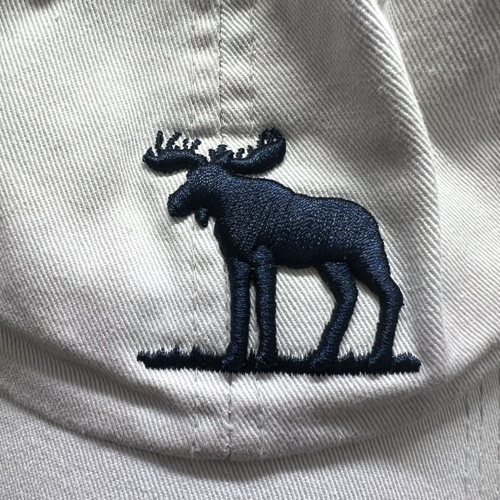 Vintage NORWAY MOOSE NORGE Embroidered Hat, Tan Blue Adjustable, CLEAN - Men Baseball Cap, Beige/Cotton, One Size Size ONE SIZE - 7 Thumbnail
