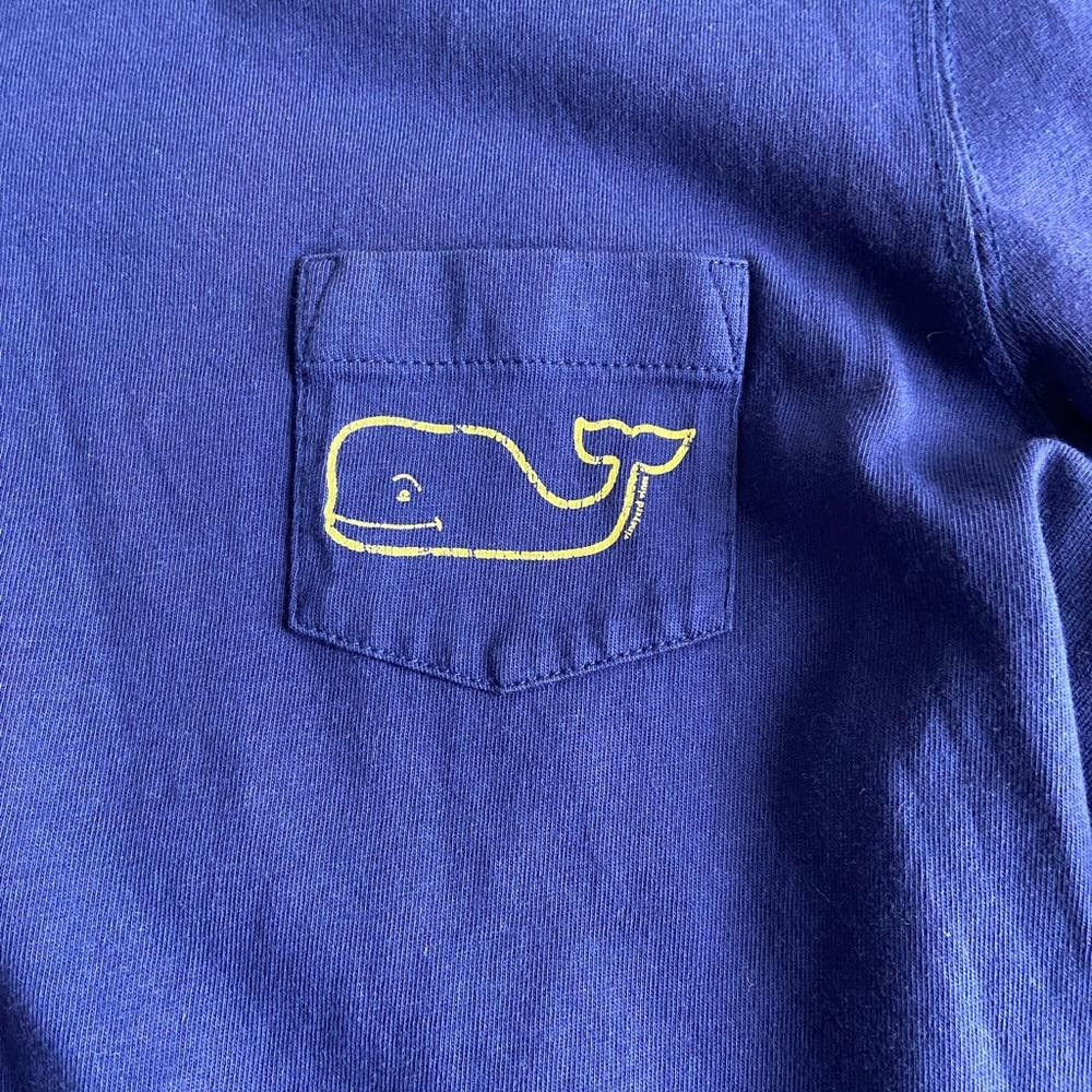 Vineyard Vines Vineyard Vines Blue and Yellow Long Sleeve Shirt Size M / US 6-8 / IT 42-44 - 2 Thumbnail