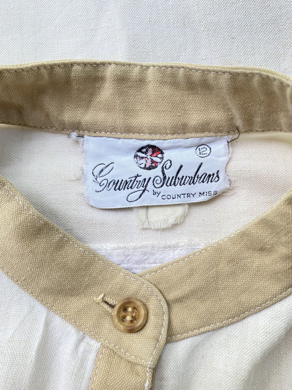Vintage Country Suburbans vintage collarless shirt Size ONE SIZE - 11 Thumbnail