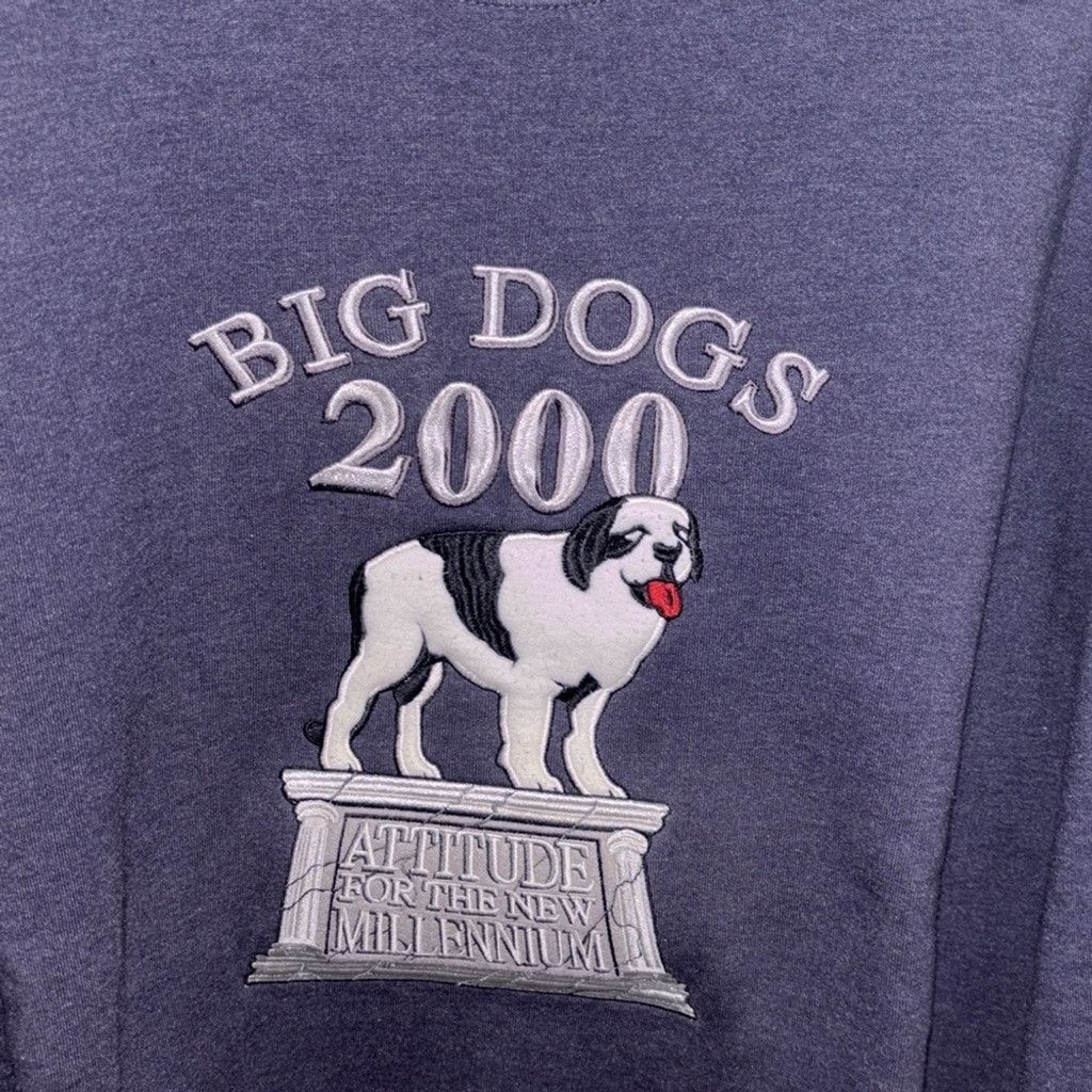 Big Dogs Vintage Big Dogs 2000 Attitude For New Millennium Sz Large Size US L / EU 52-54 / 3 - 2 Thumbnail