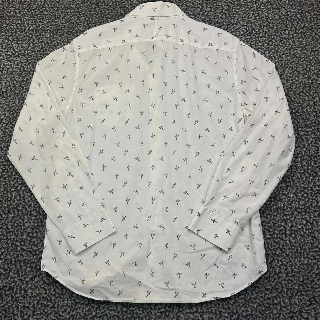 Banana Republic Banana Republic Luxe Stretch Poplin Button Down Cotton M Size US M / EU 48-50 / 2 - 2 Thumbnail