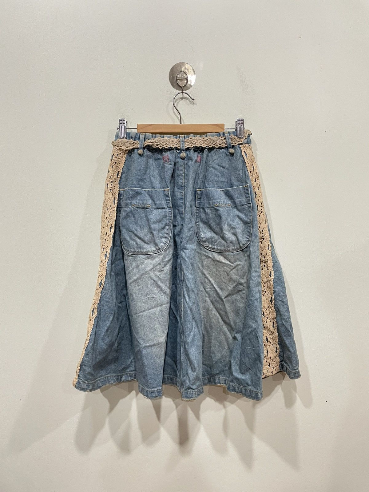 Japanese Brand Balcony and Bed Denim Skirt Size 28" / US 6 / IT 42 - 2 Thumbnail