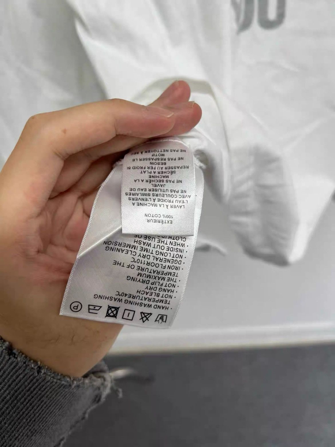 Helmut Lang Helmut Lang “it’s all about you” tee Size US M / EU 48-50 / 2 - 6 Thumbnail