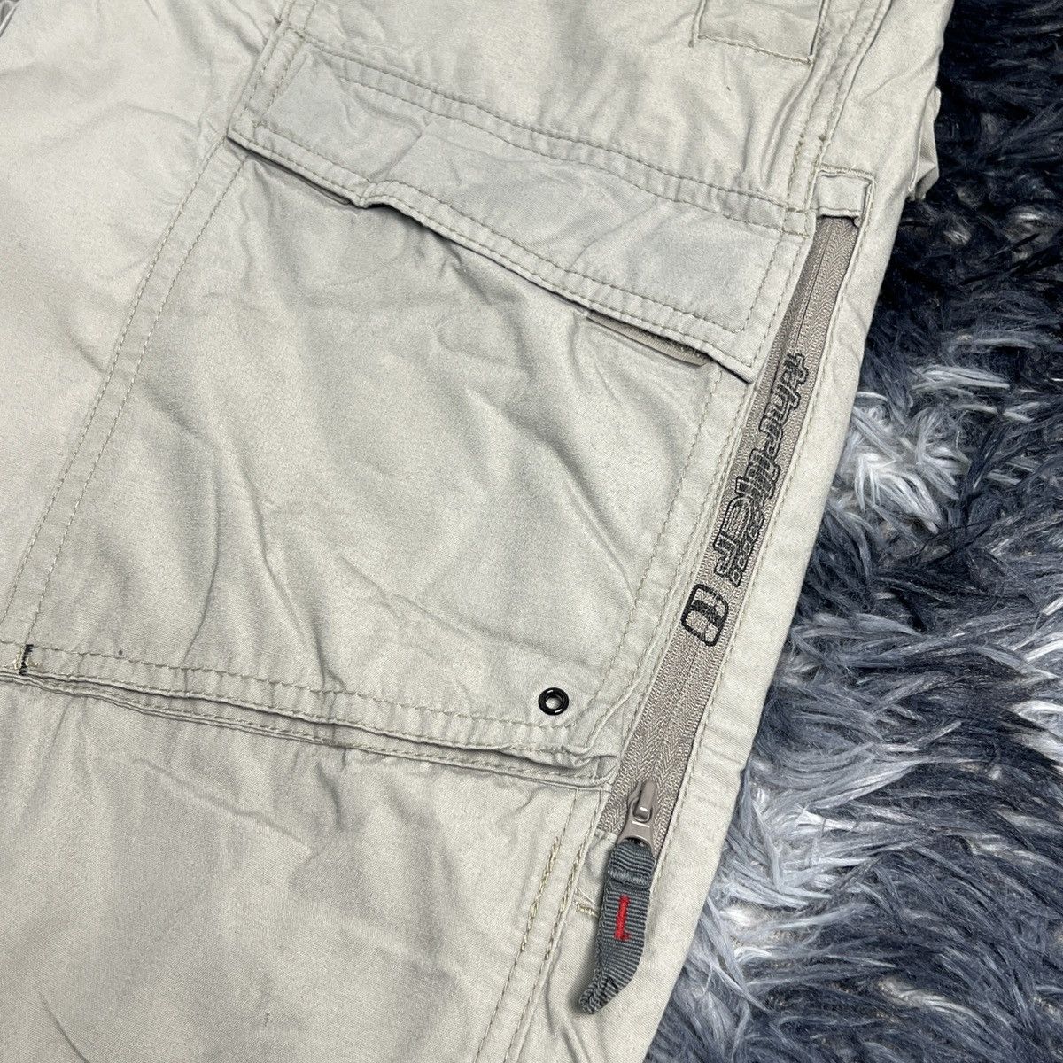 Japanese Brand Thriller Multipocket Outdoor/Hiking (2in1) Cargo Pants Size US 36 / EU 52 - 6 Thumbnail