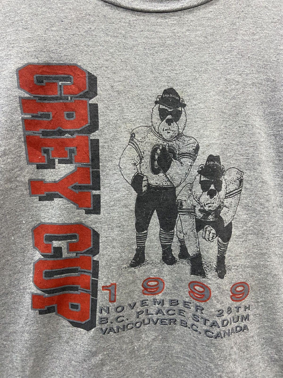 Vintage VINTAGE CANADIAN FOOTBALL 1999 GREY CUP LEAGUE TEE Size US XL / EU 56 / 4 - 4 Thumbnail
