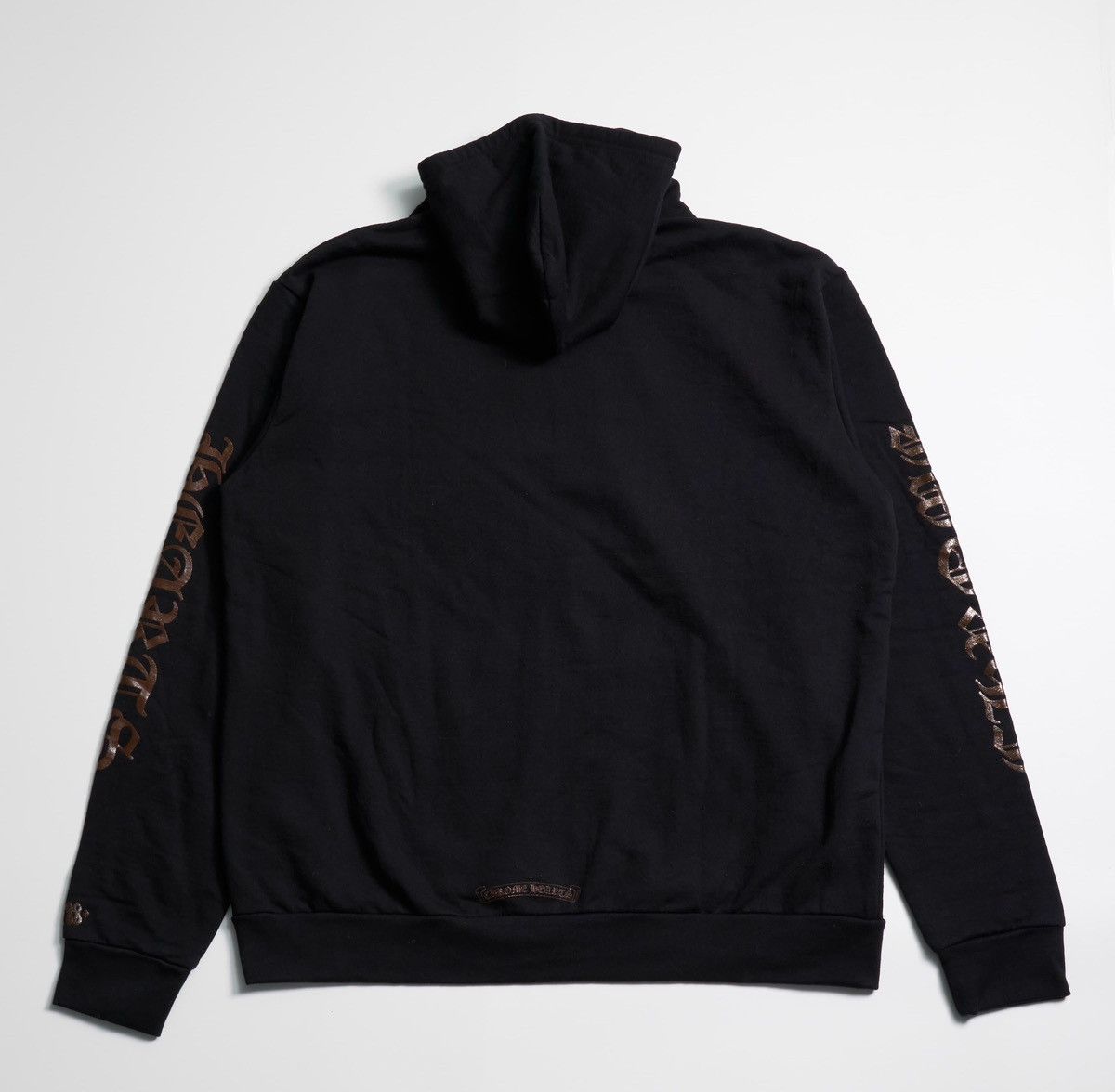 Chrome Hearts CHROME HEARTS Vertical Logo Glitter Zip Hoodie black Size US L / EU 52-54 / 3 - 2 Thumbnail