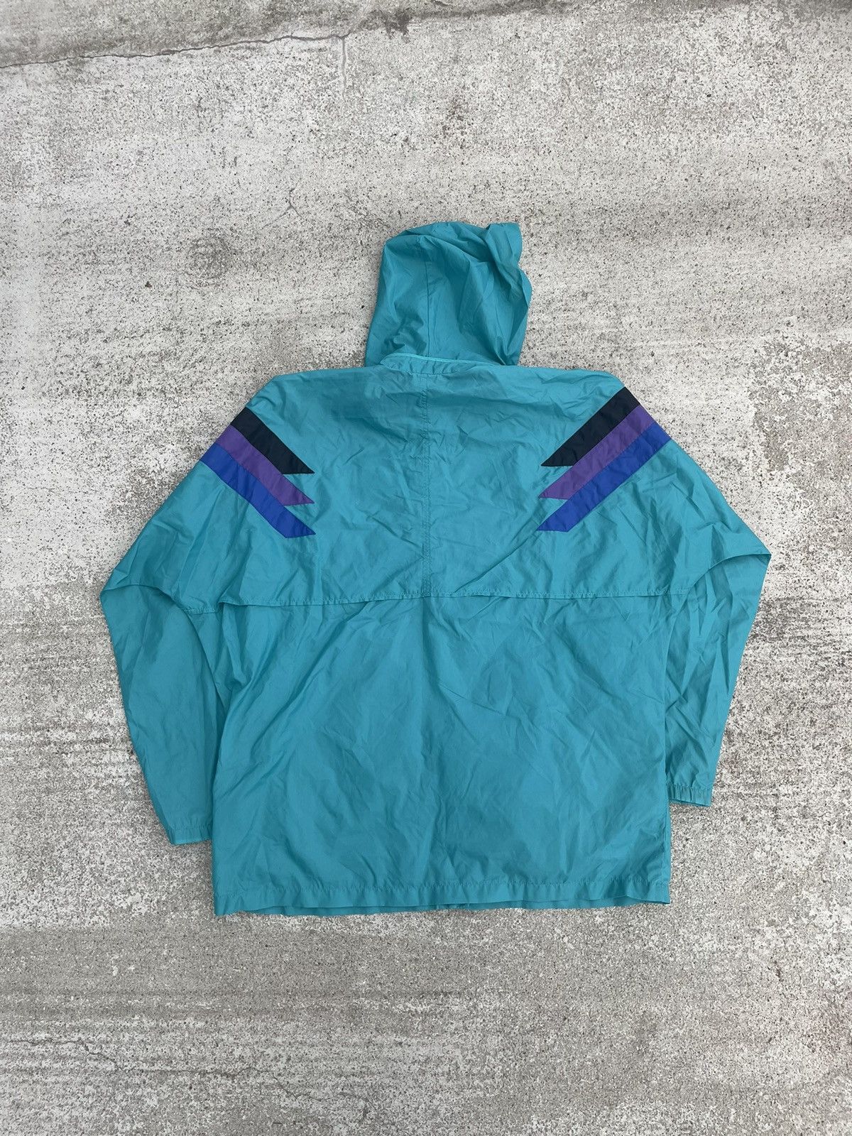 Adidas Windbreaker jacket adidas vintage Size US XL / EU 56 / 4 - 10 Thumbnail