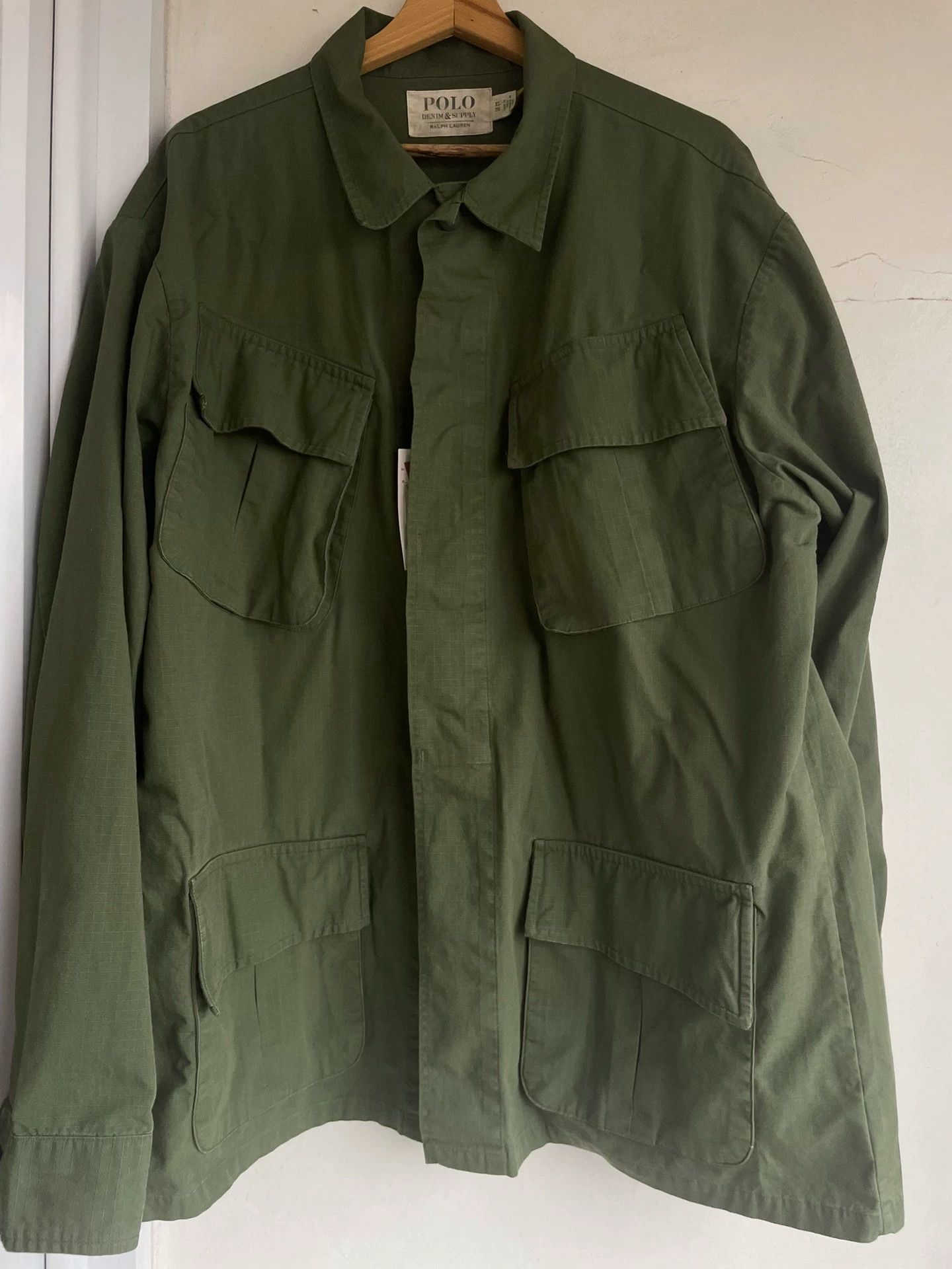 Rrl Military Jungle Jacket Indy Tcu L New Tags in Green, Men's — image 3 of 6