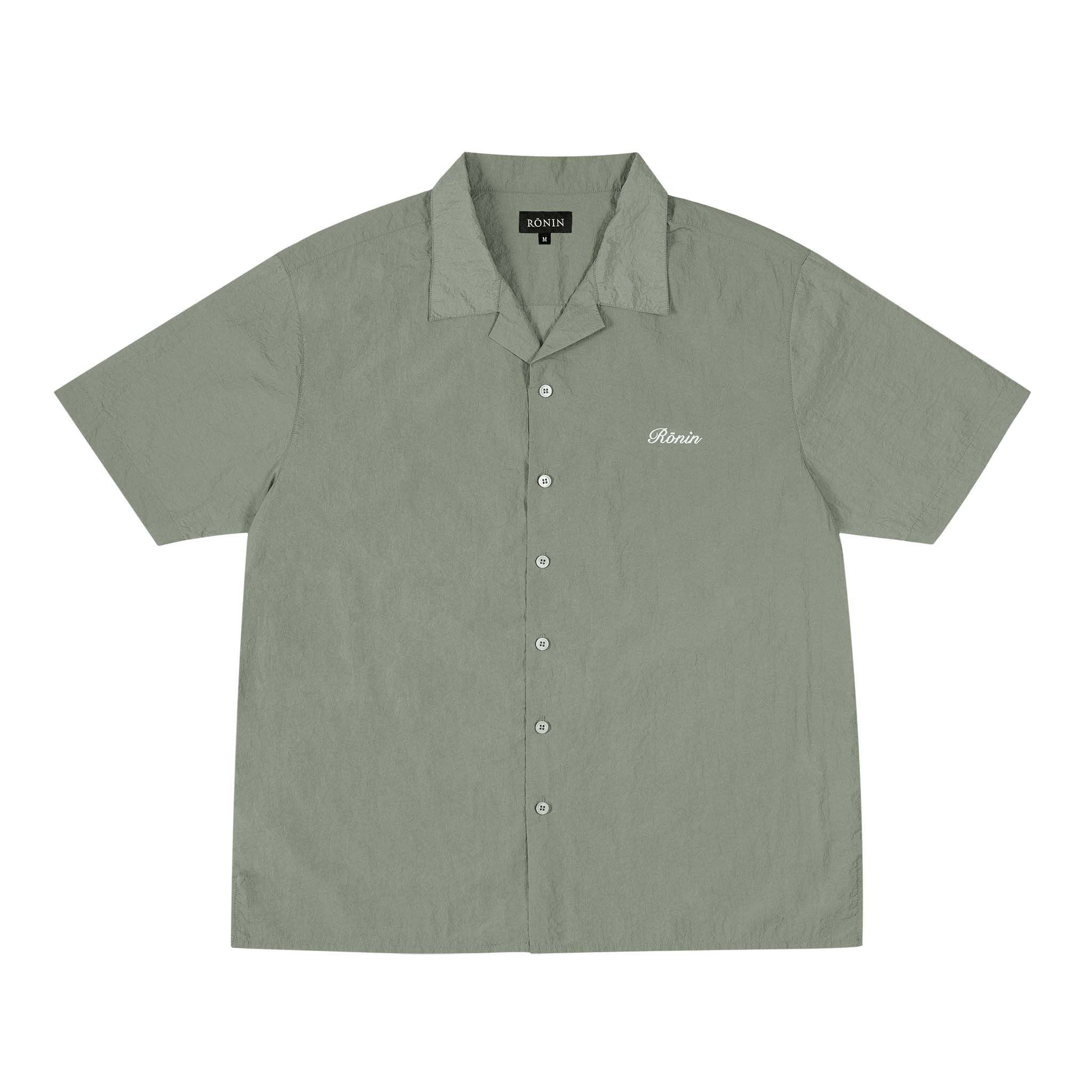 Ronin Division Ronin Division Crinkle Nylon Shirt - Olive Size US M / EU 48-50 / 2 - 4 Thumbnail