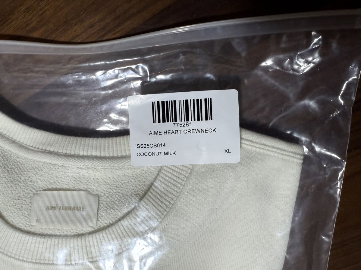 Aime Leon Dore Aimé Leon Dore Sound of New York Crewneck Cream Size XL Size US XL / EU 56 / 4 - 9 Thumbnail