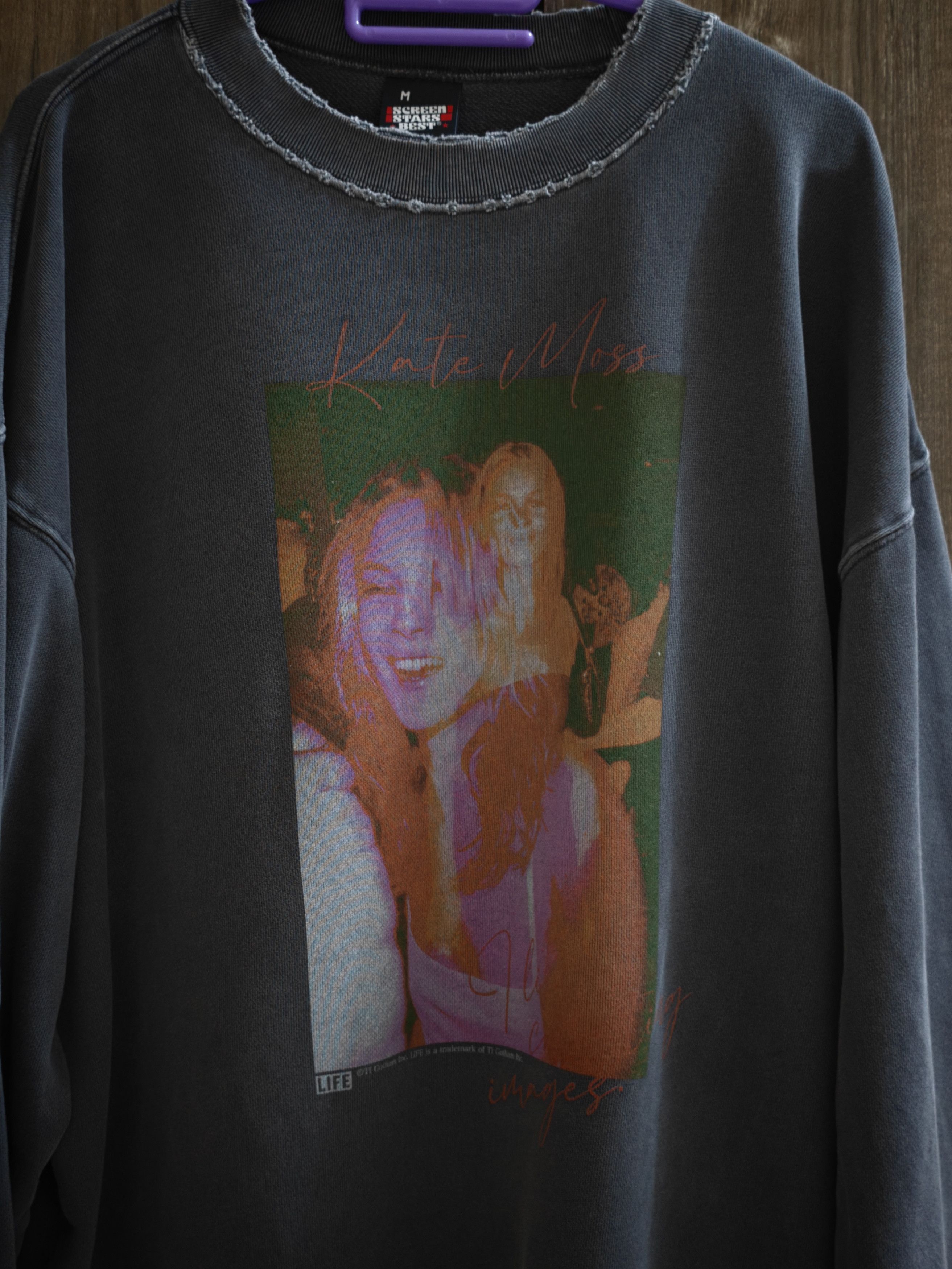 Japanese Brand Vintage Style Screen Star x Life Magazine Kate Moss Size US L / EU 52-54 / 3 - 10 Thumbnail