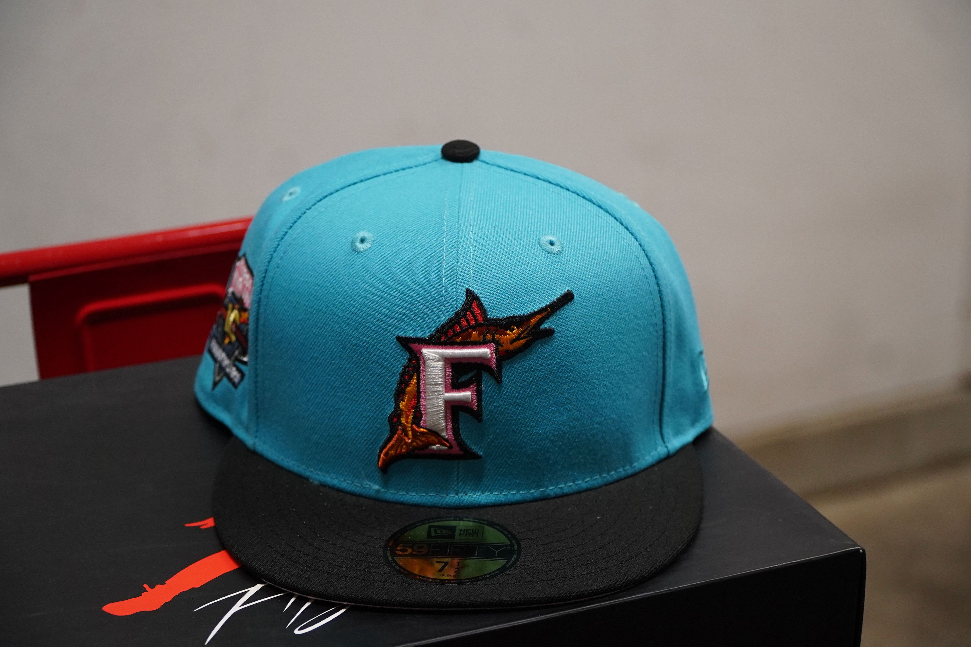 New Era Vice City Florida Marlins New Era - 7 1/2 Size ONE SIZE - 1 Thumbnail