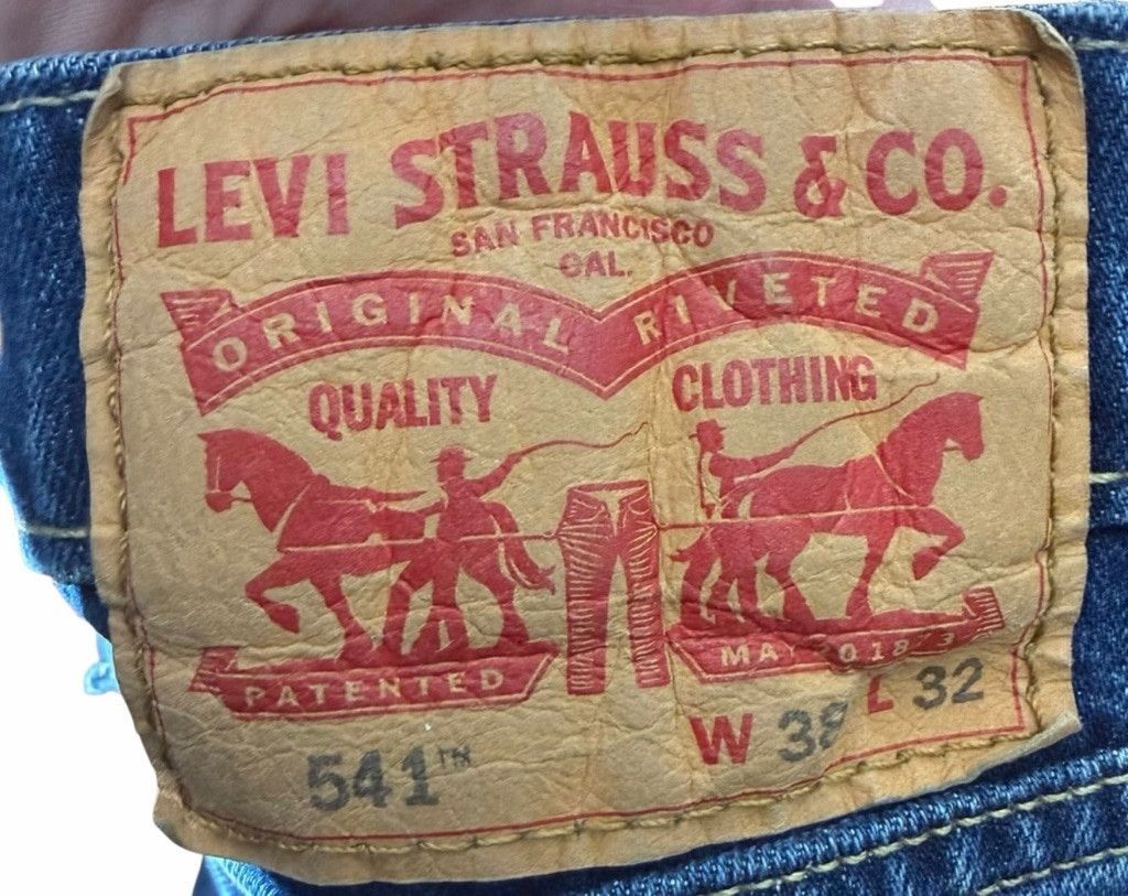 Levi's Levi’s 541 Men’s Athletic Fit Jeans 38x32 Blue Straight Leg Size US 38 / EU 54 - 5 Thumbnail