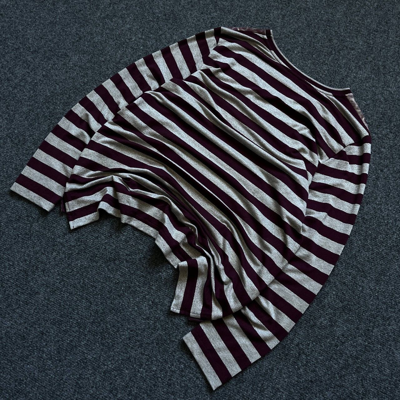 Le Grande Bleu (L.G.B.) VTG Women’s LGB Long-sleeve T-shirts Grunge Stripped 00s USA Size L / US 10 / IT 46 - 8 Thumbnail
