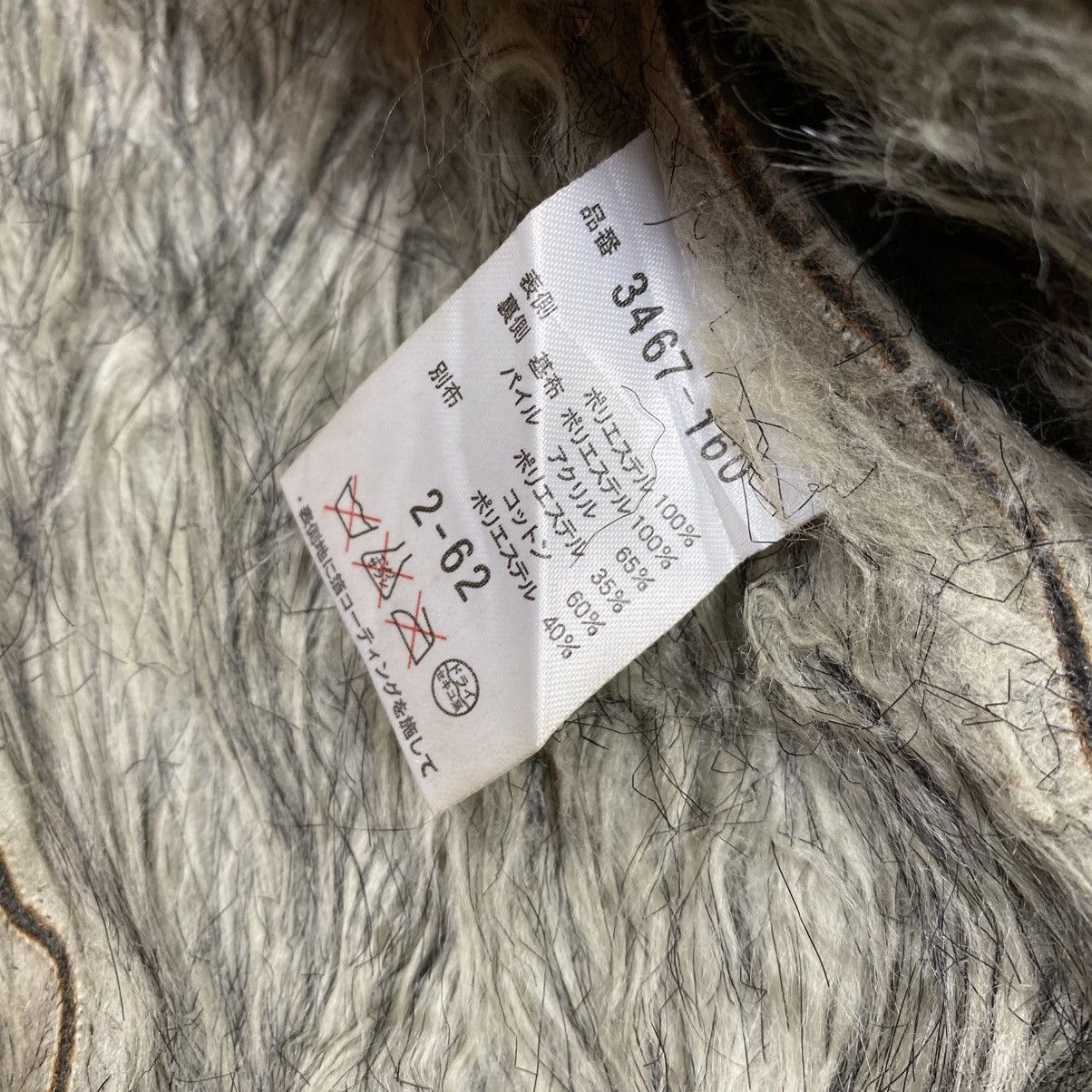 Schlussel Schlussel Asymmetric Button Fur Leather Jacket Size US M / EU 48-50 / 2 - 13 Thumbnail